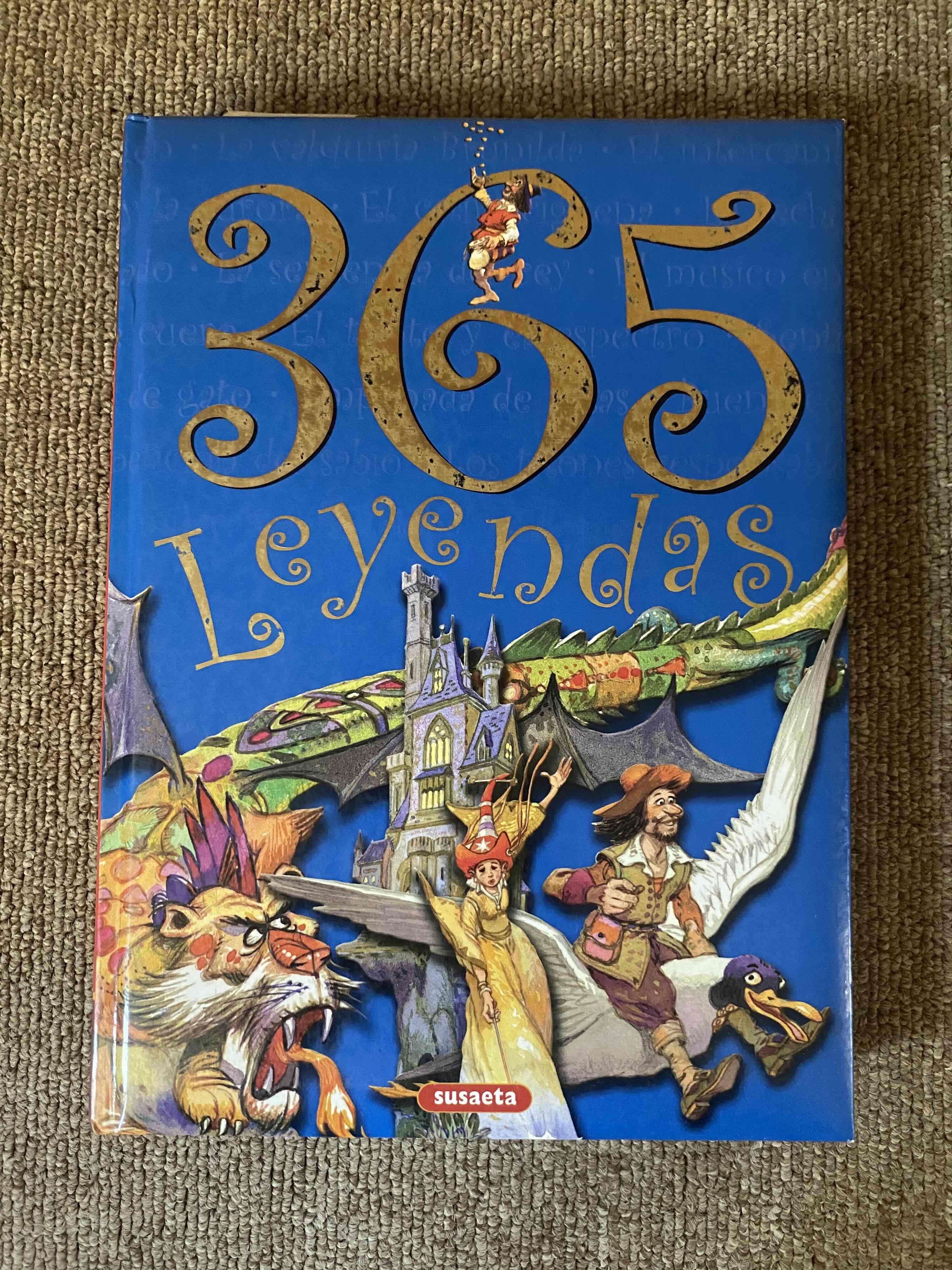 Libro 365 Leyendas Susaeta