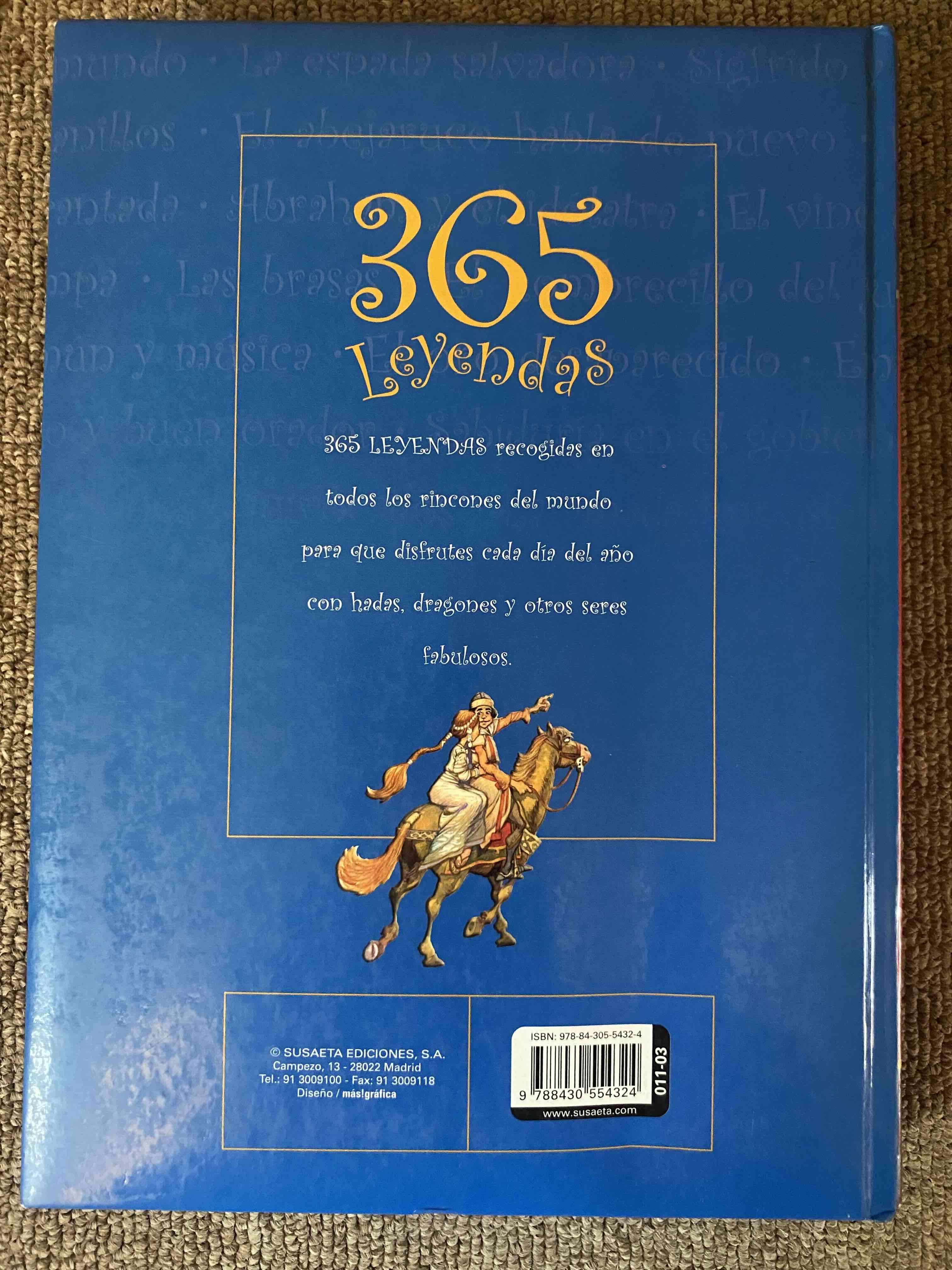 Libro 365 Leyendas Susaeta - miniatura 2