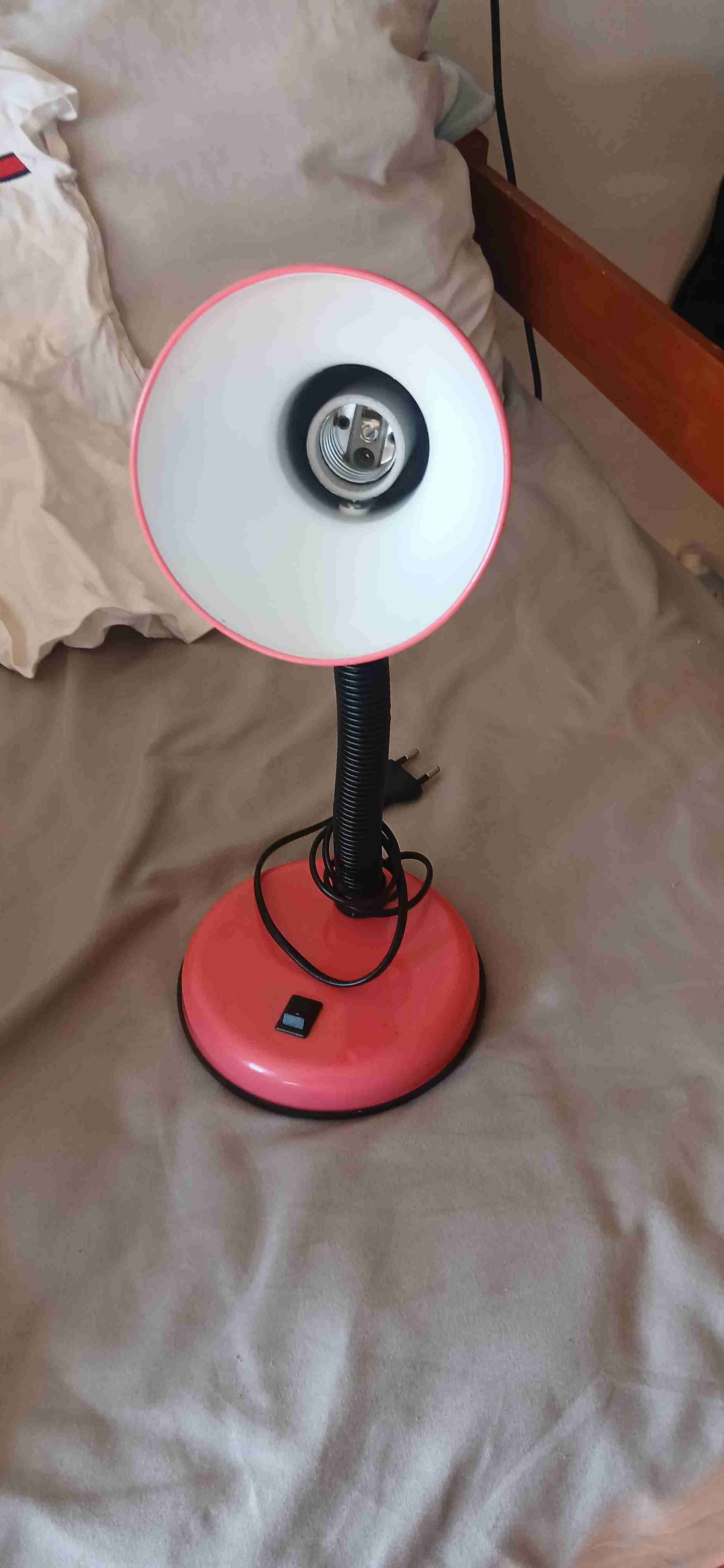 Lámpara de escritorio rosa - miniatura 3