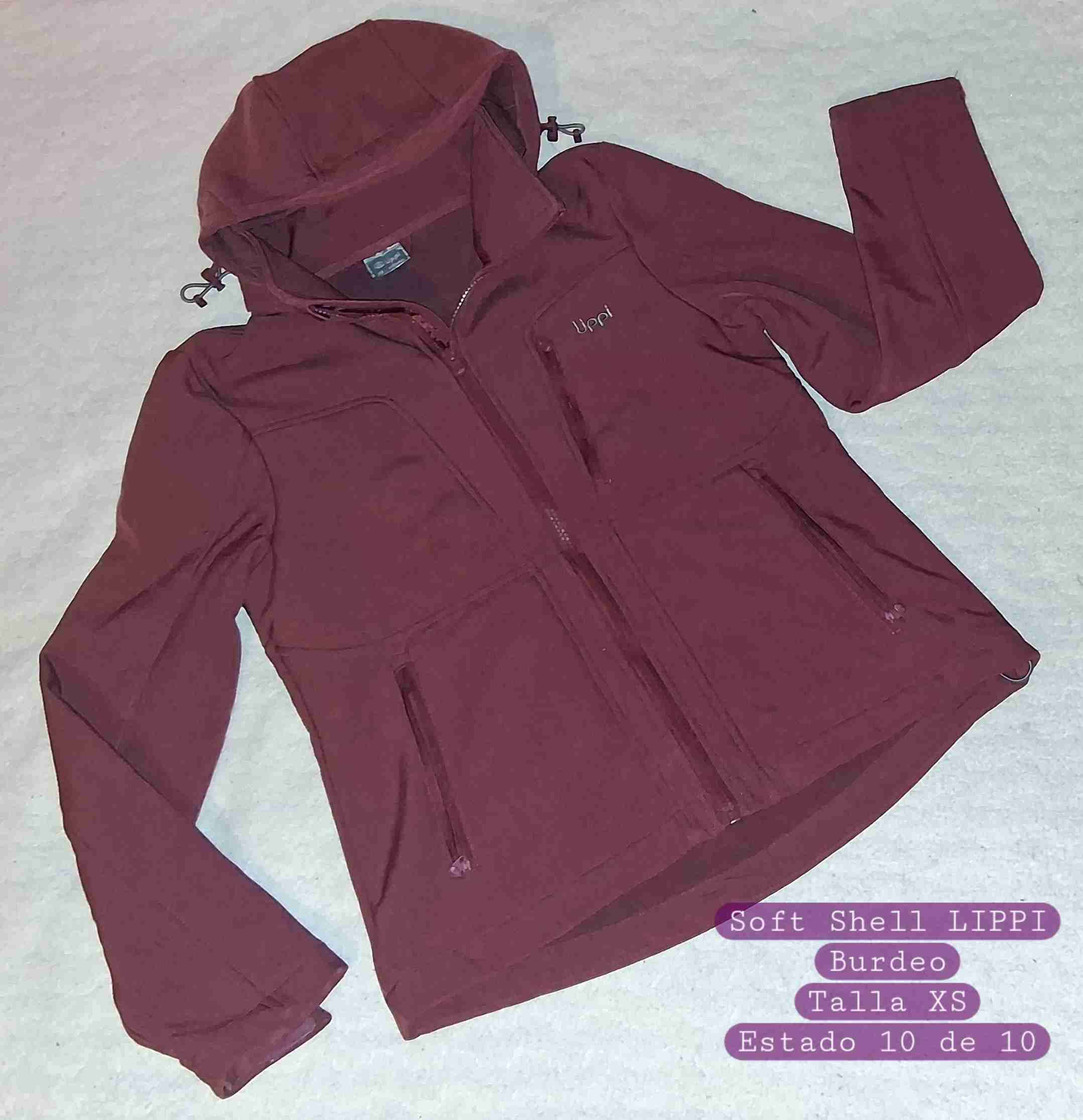 Chaqueta Soft Shell Burdeo Lippi