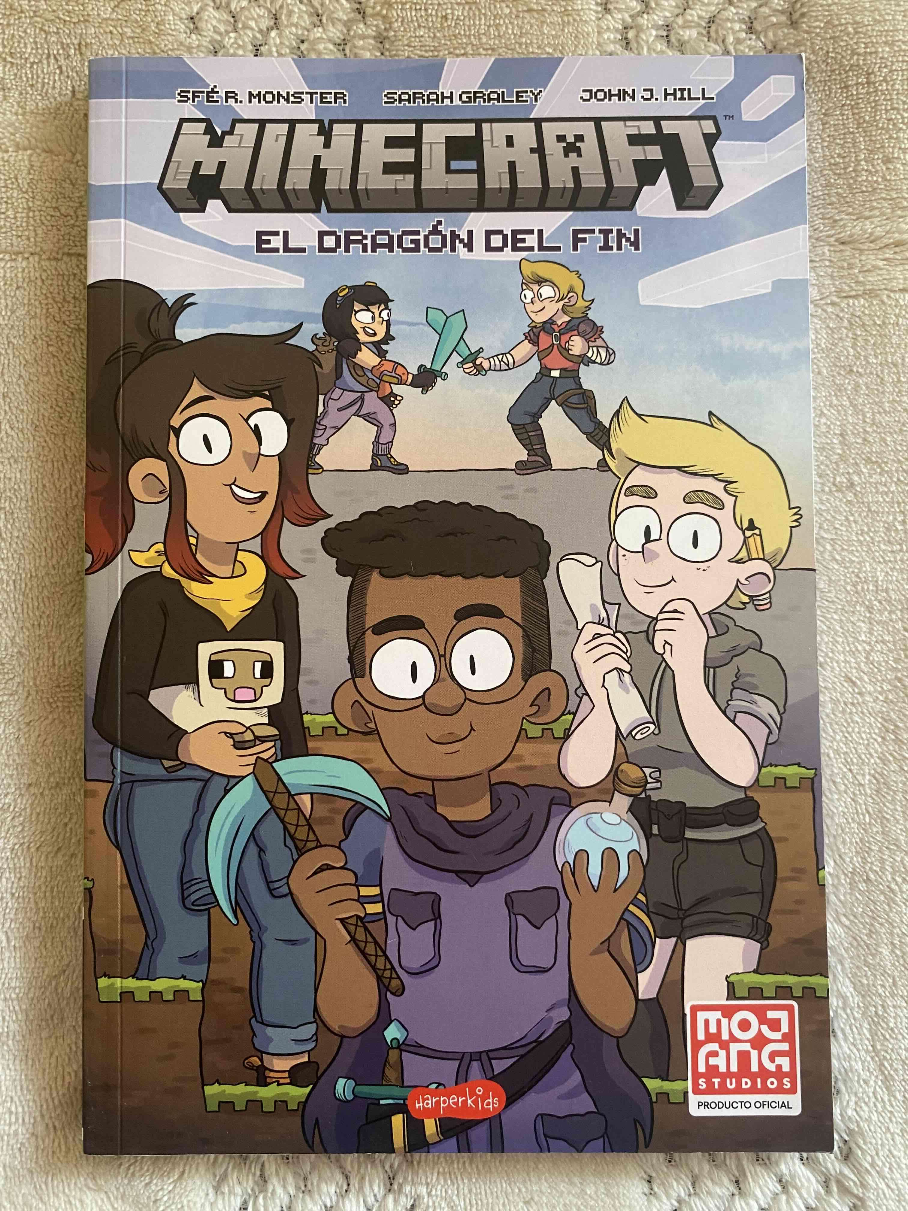 Libro Minecraft El Dragón del Fin