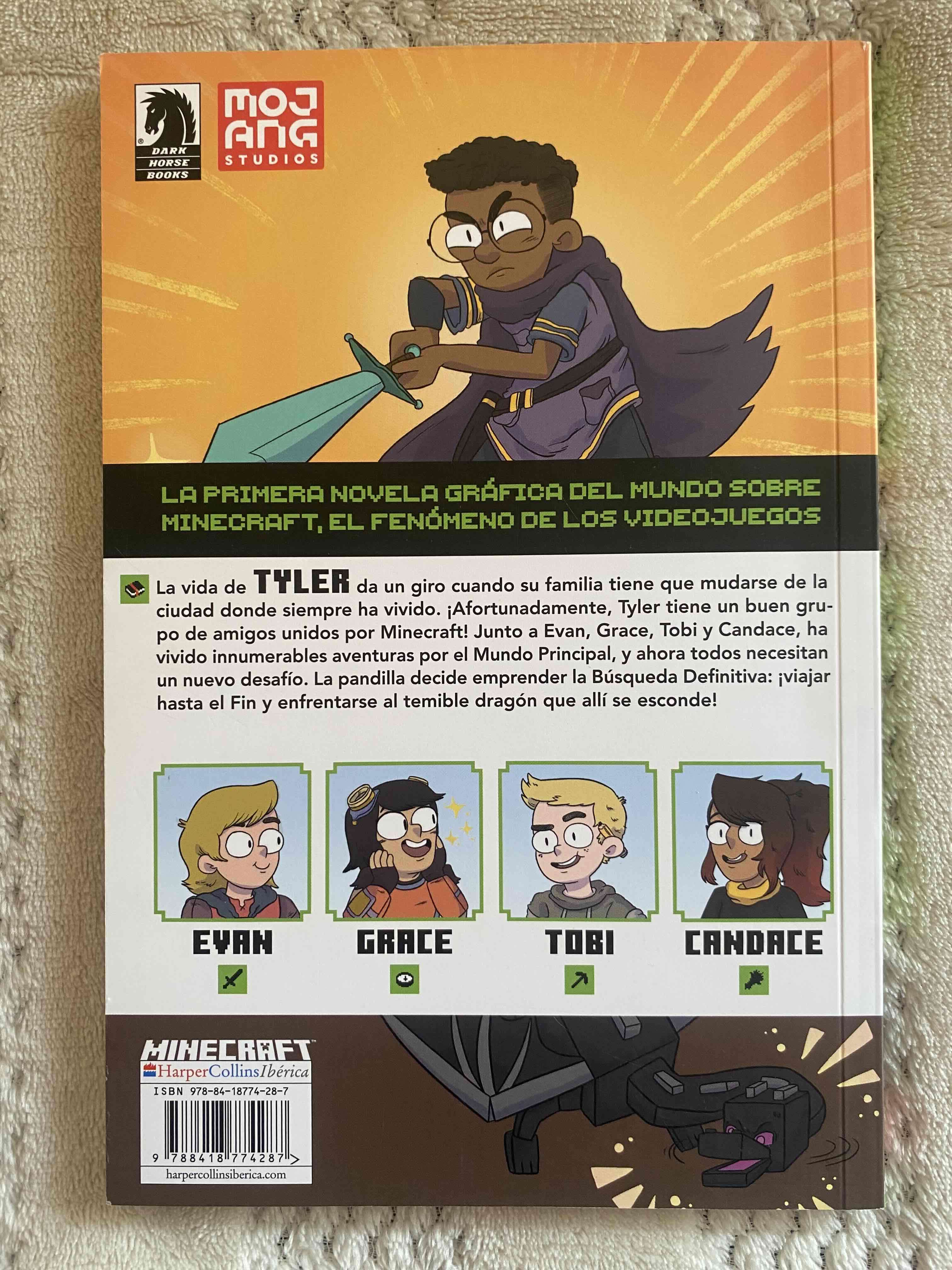 Libro Minecraft El Dragón del Fin - miniatura 2