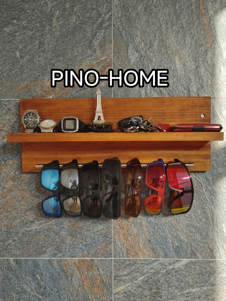 Repisa multiuso madera rústica con estilo moderno - miniatura 3