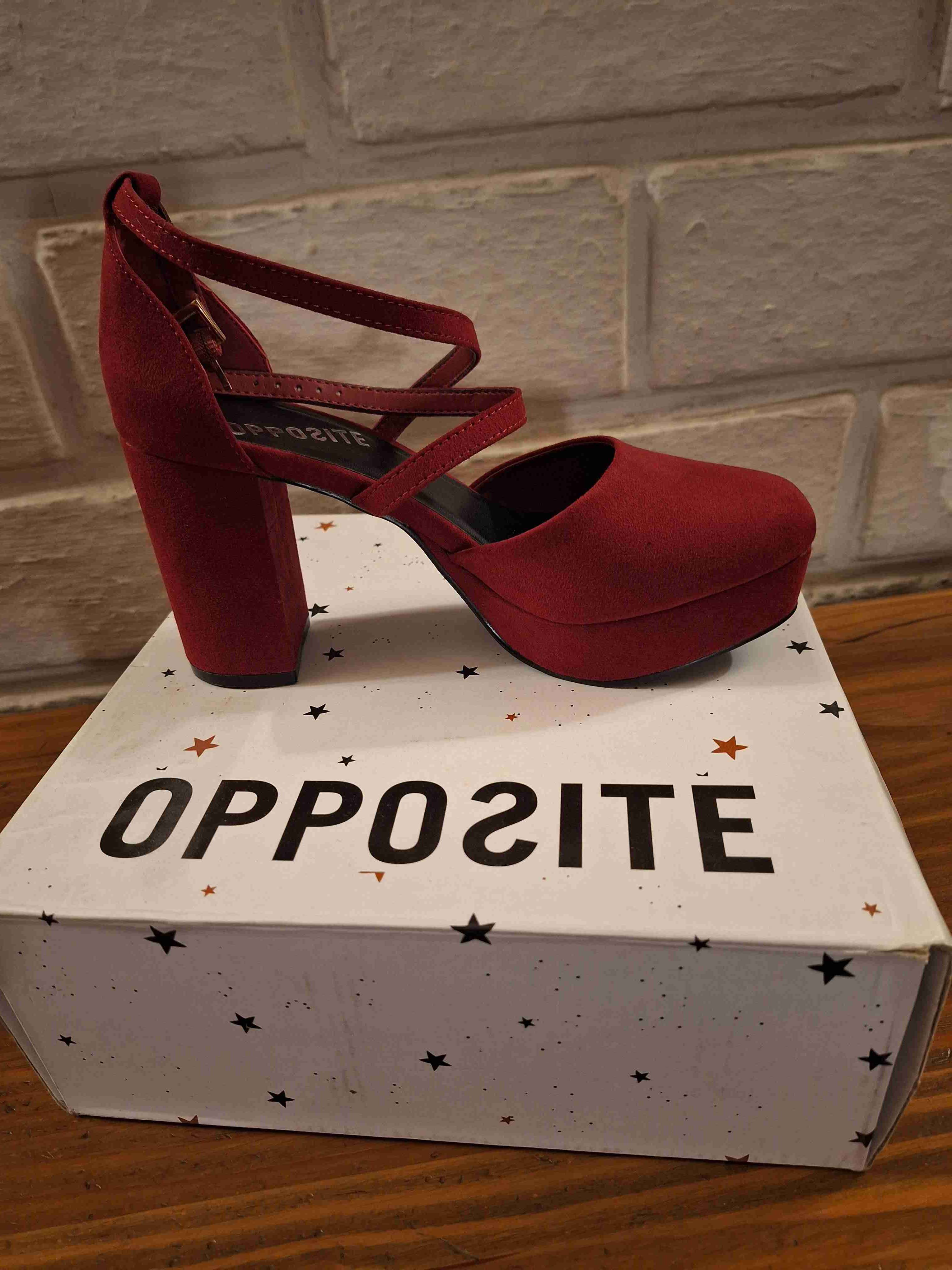 Zapatos de tacón rojo Opposite - miniatura 2