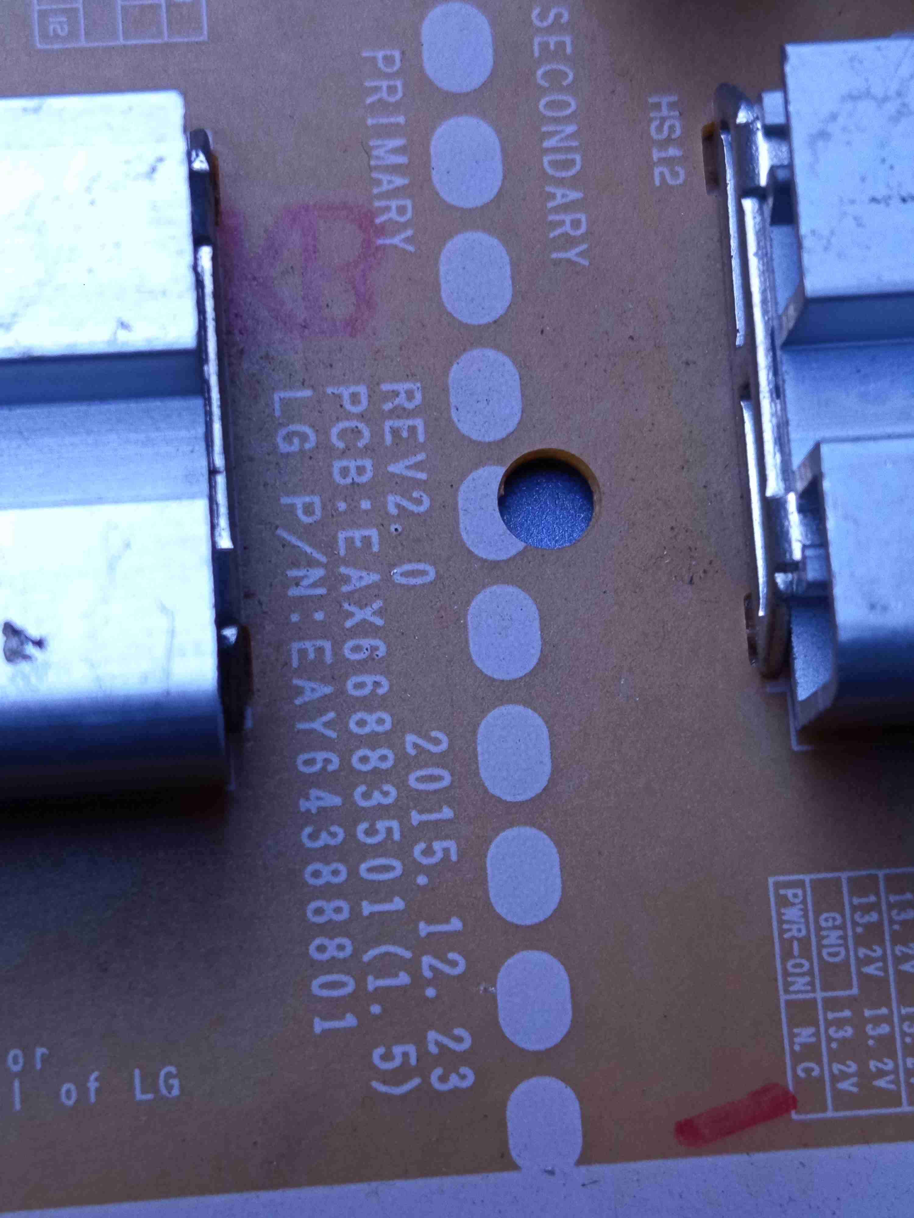Fuente de poder televisor LG 43UH6000 - miniatura 5