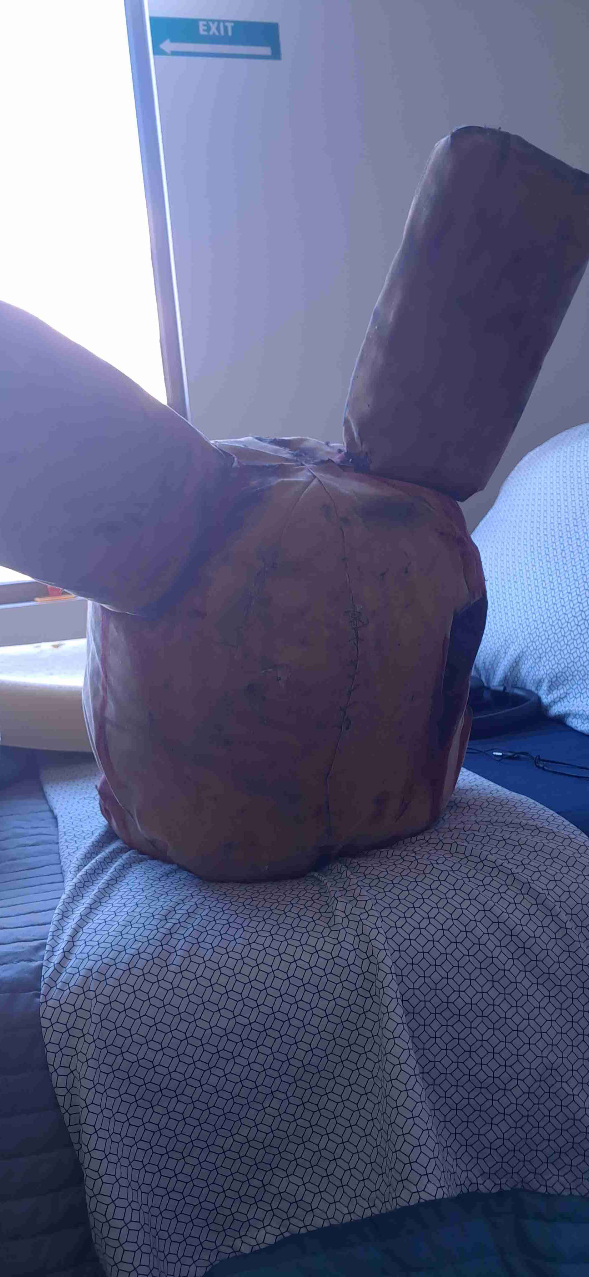 Cabeza de disfraz pelicula fnaf echa amano cosplu