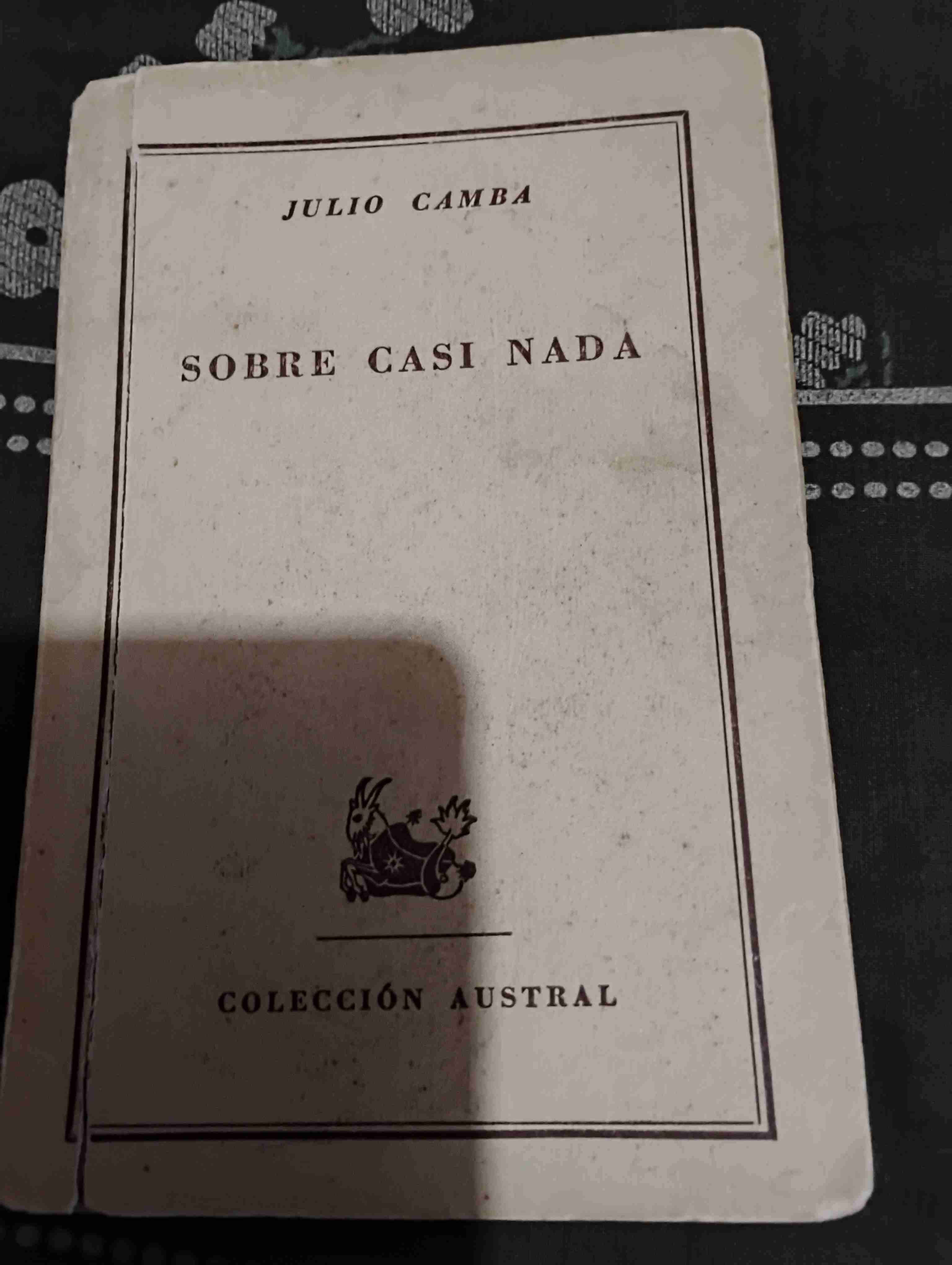 Libro 'Sobre Casi Nada' Julio Camba