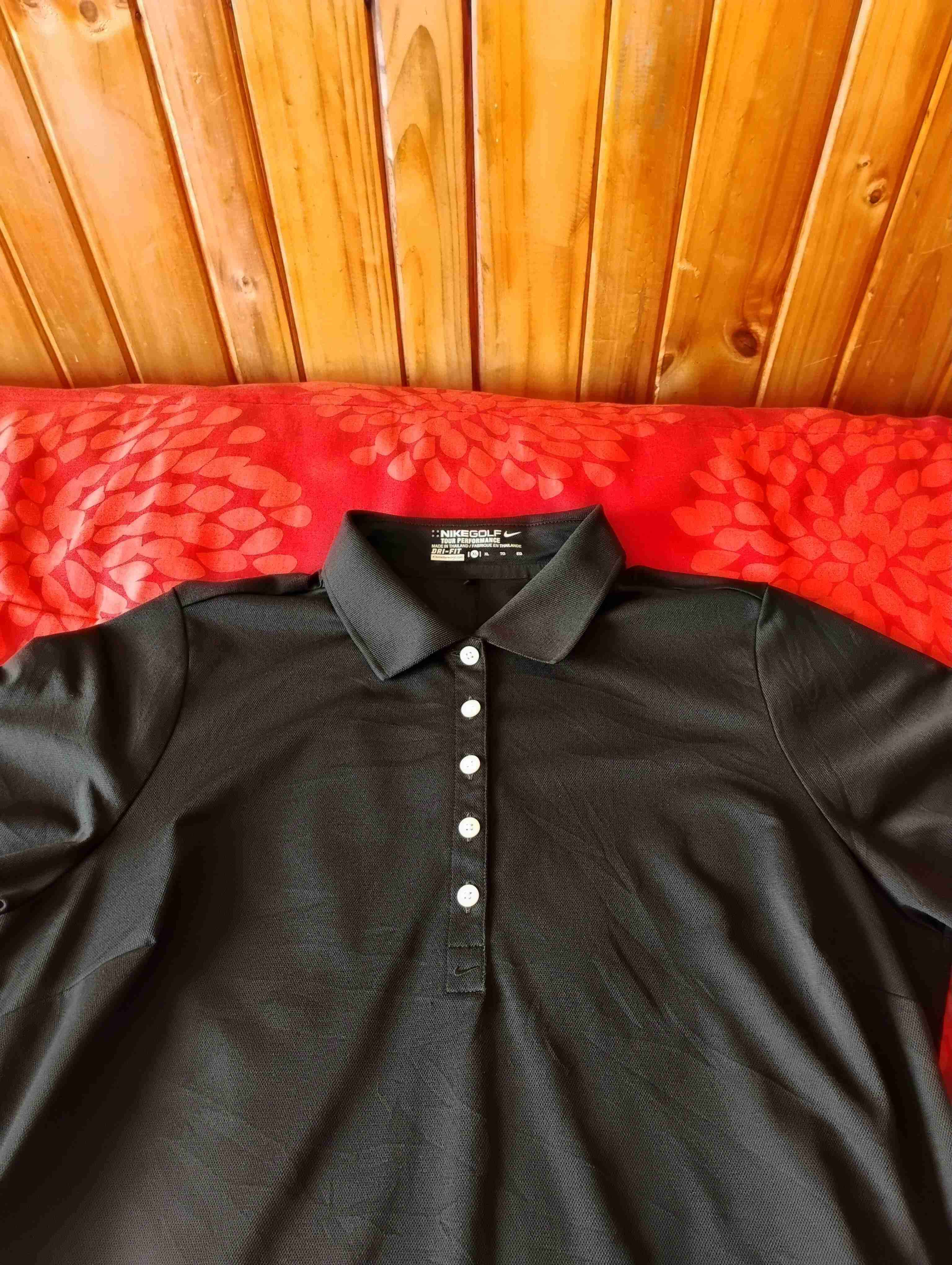 Polera polo Nike Golf negra - miniatura 2