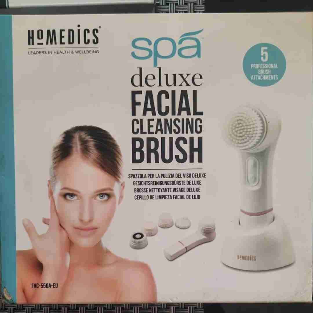 Cepillo de limpieza facial de lujo