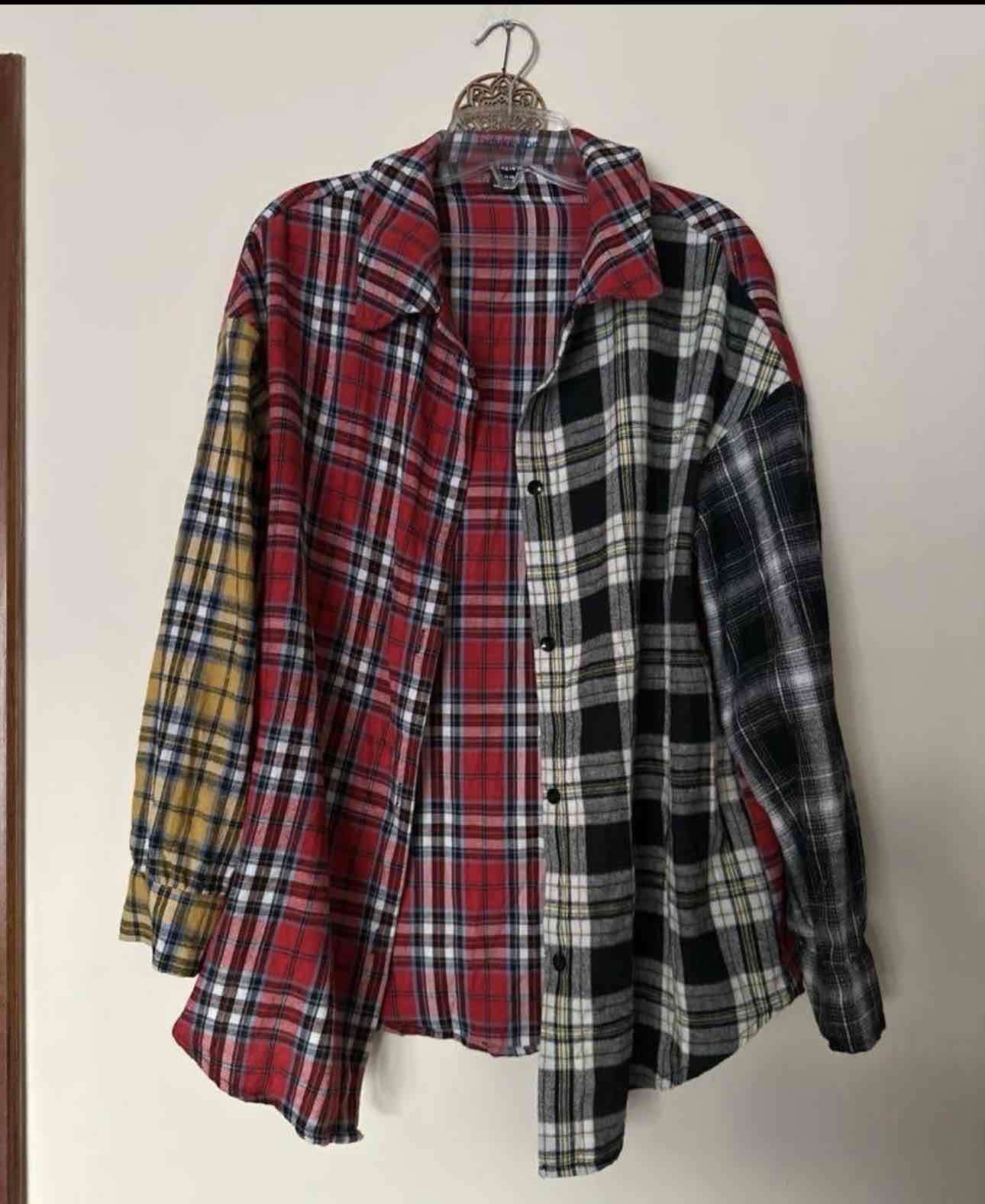 Camisa de franela a cuadros