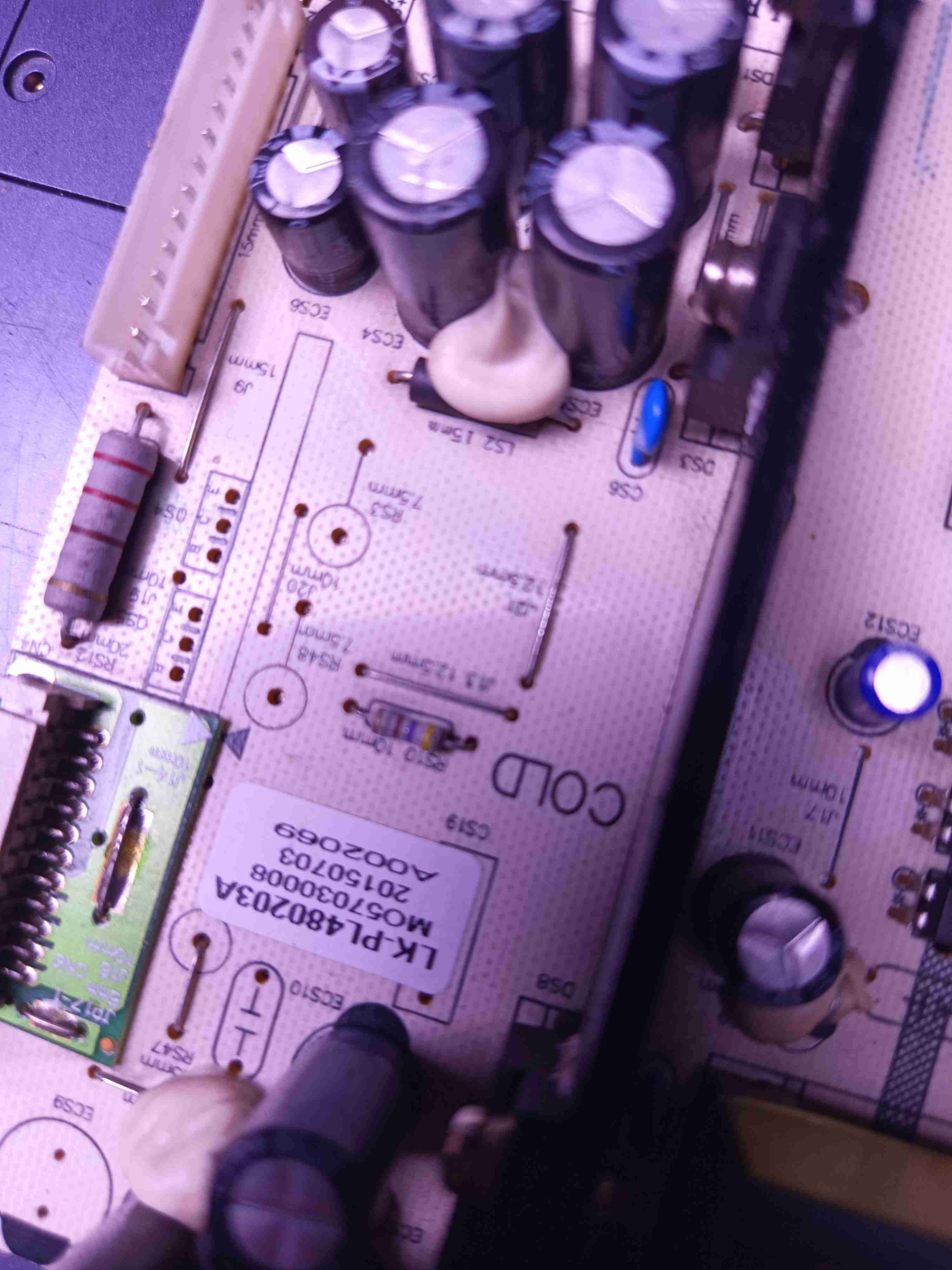 Fuente de poder televisor Master g  MGLNX4840I - miniatura 2