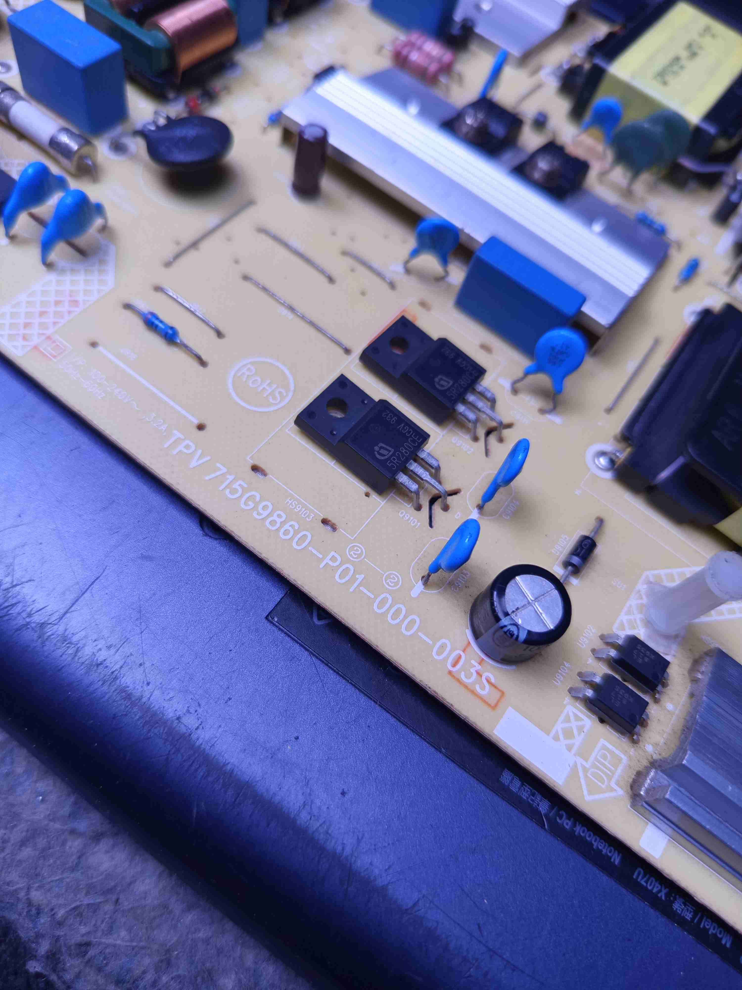 Fuente de poder televisor Philips 58PUS6203/12 - miniatura 2