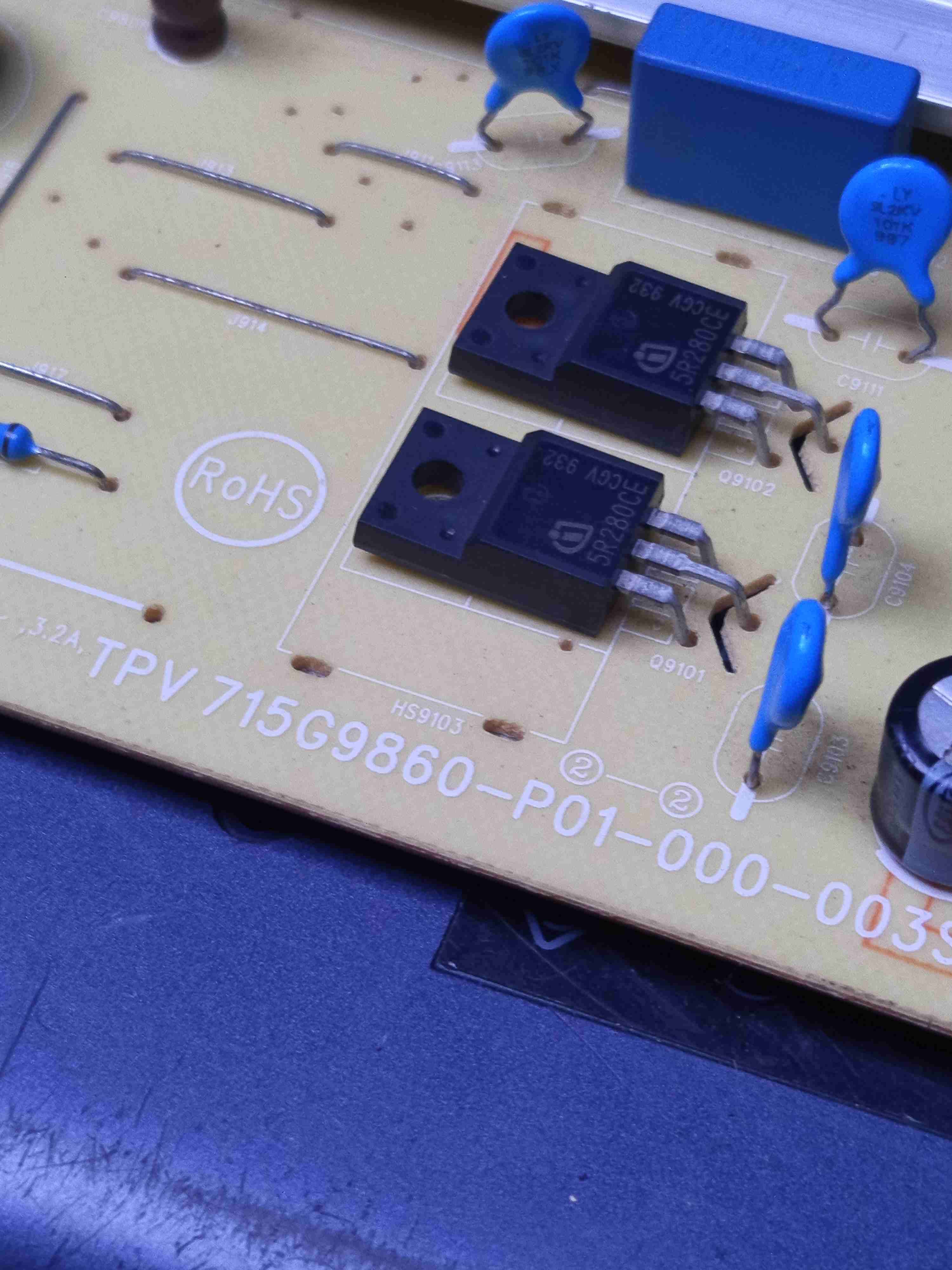 Fuente de poder televisor Philips 58PUS6203/12 - miniatura 5