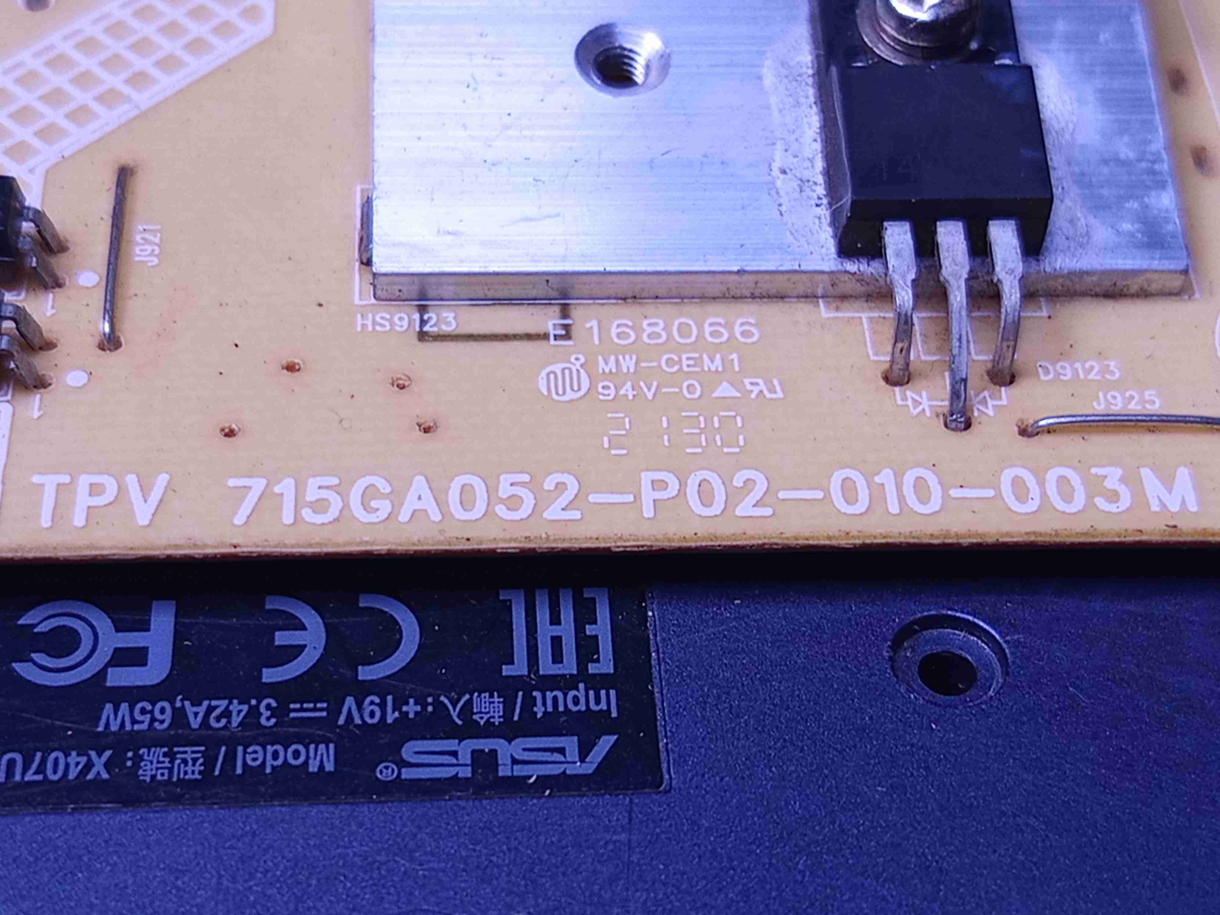 Fuente de poder televisor Philips 58PUD6654/43 - miniatura 4