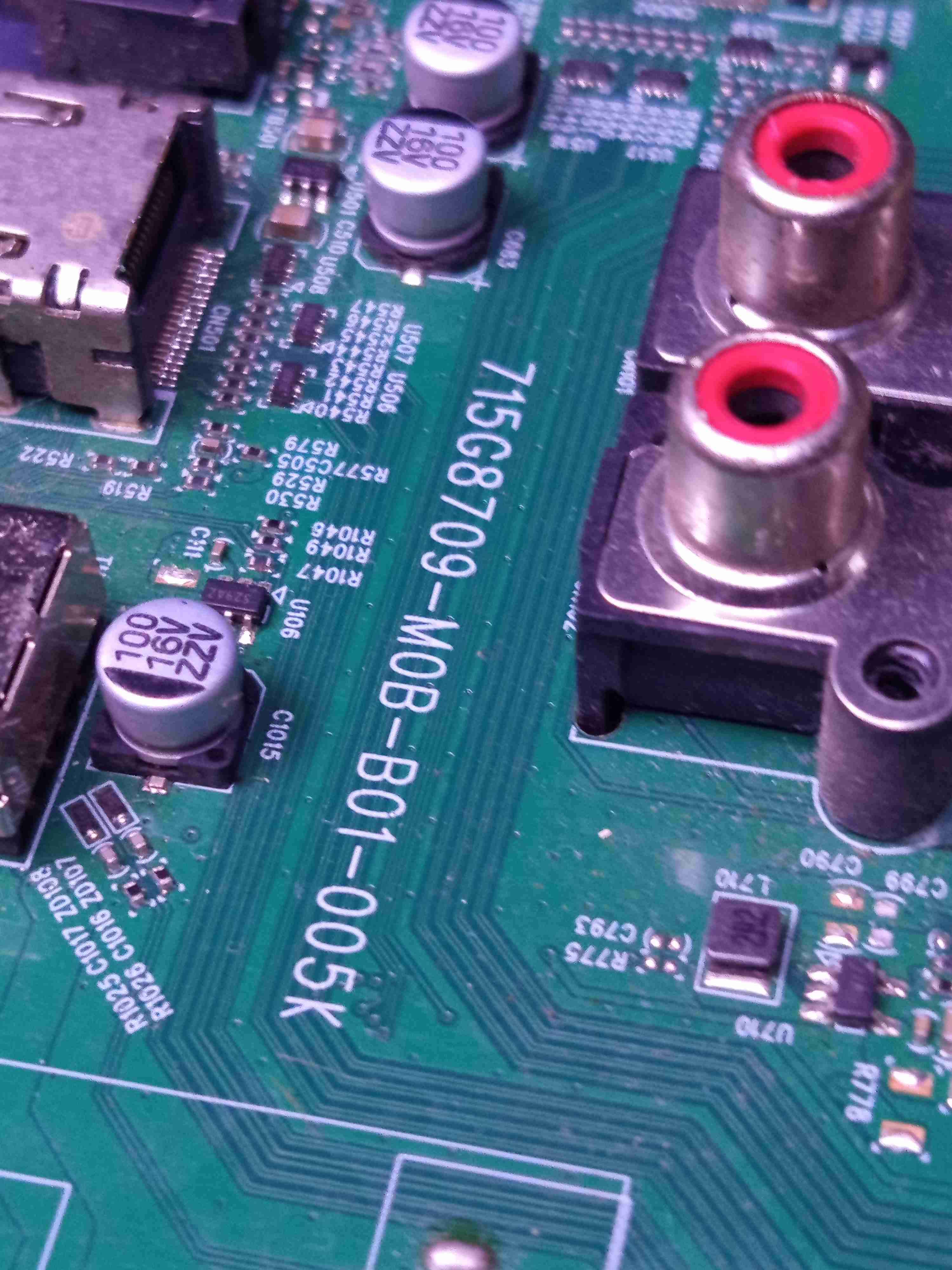 Mainboard para televisor Philips 58PUD6654/43 - miniatura 2