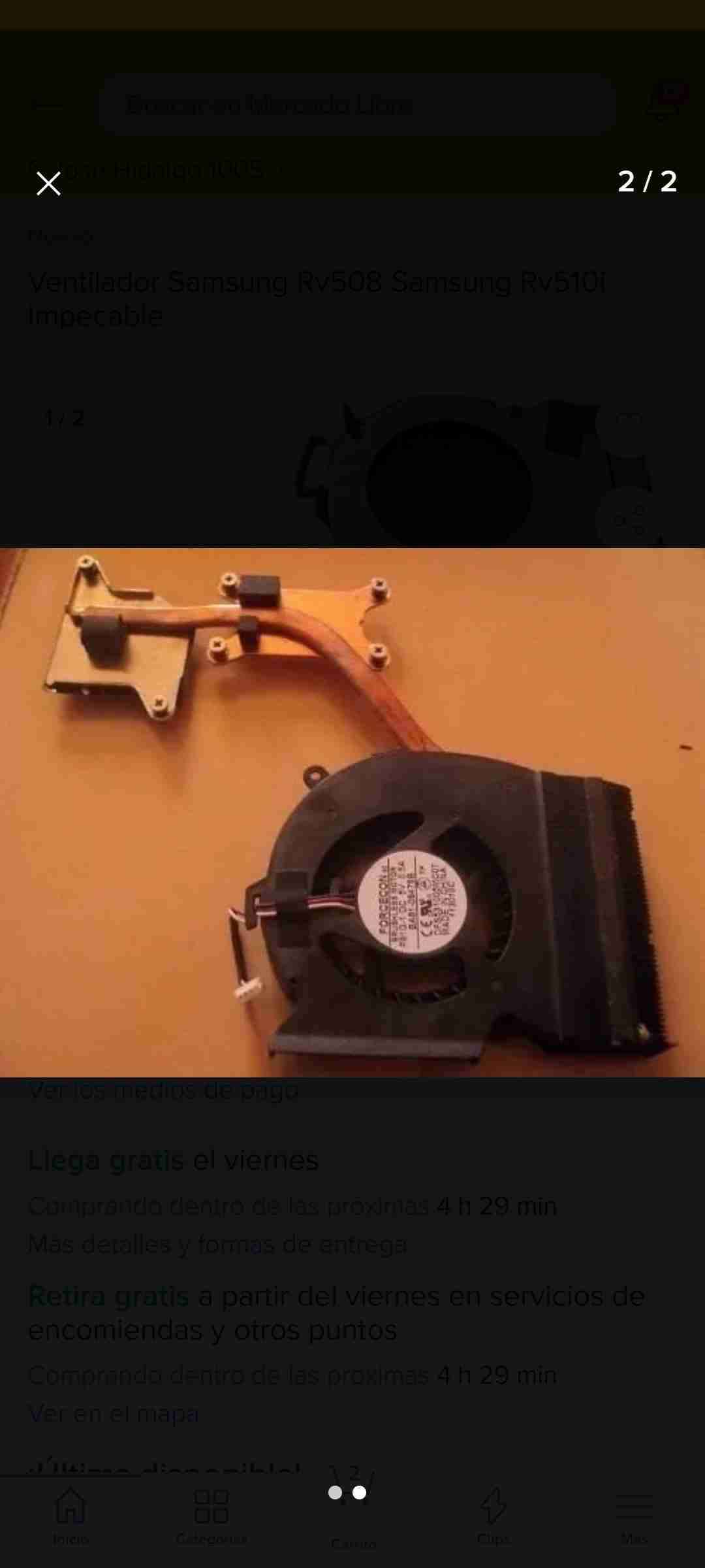 Sistema de enfriamiento para laptop - miniatura 3