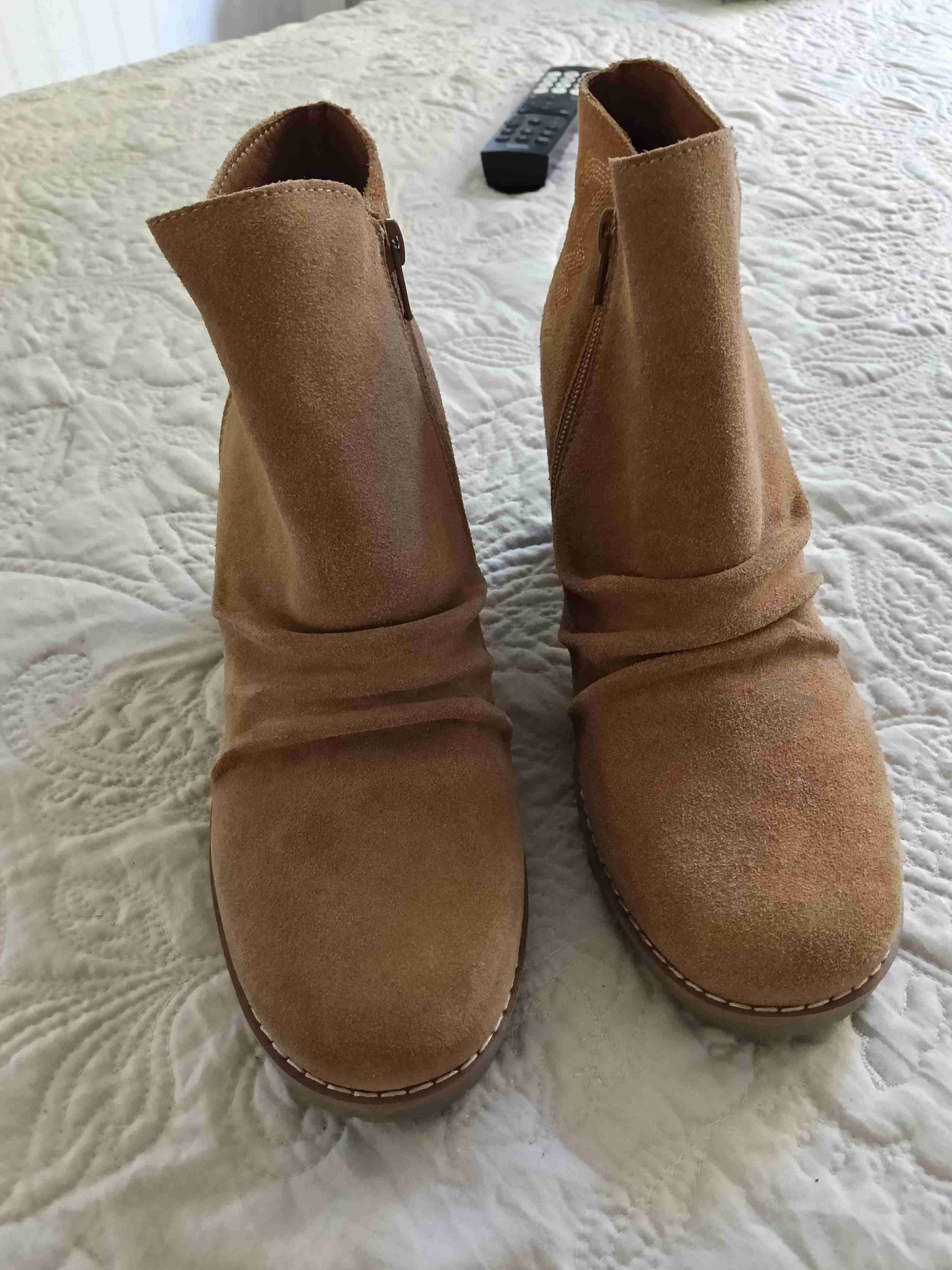 Botines de gamuza marrón - miniatura 2