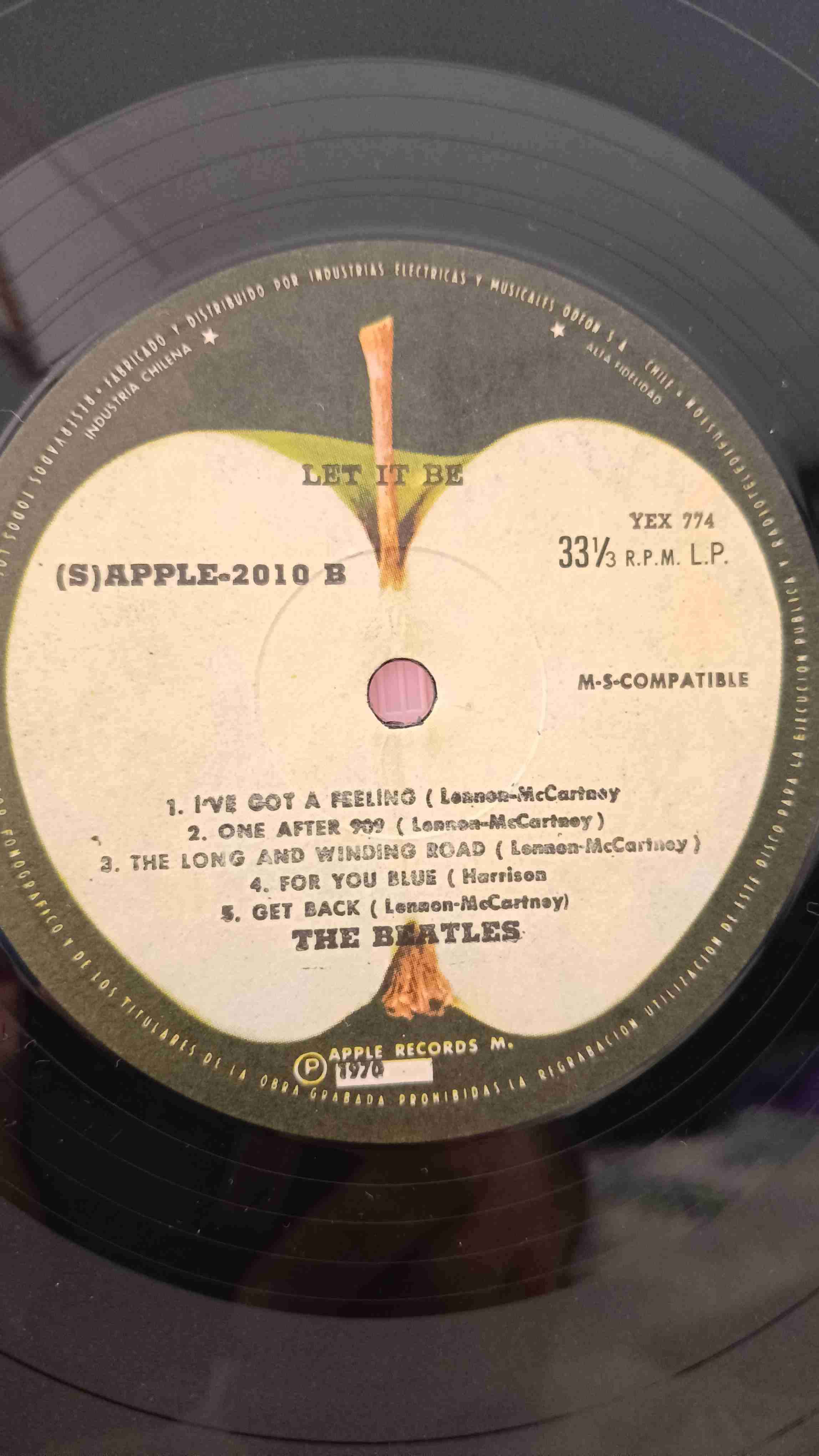 Vinilo LP 'Let It Be' de The Beatles - miniatura 2