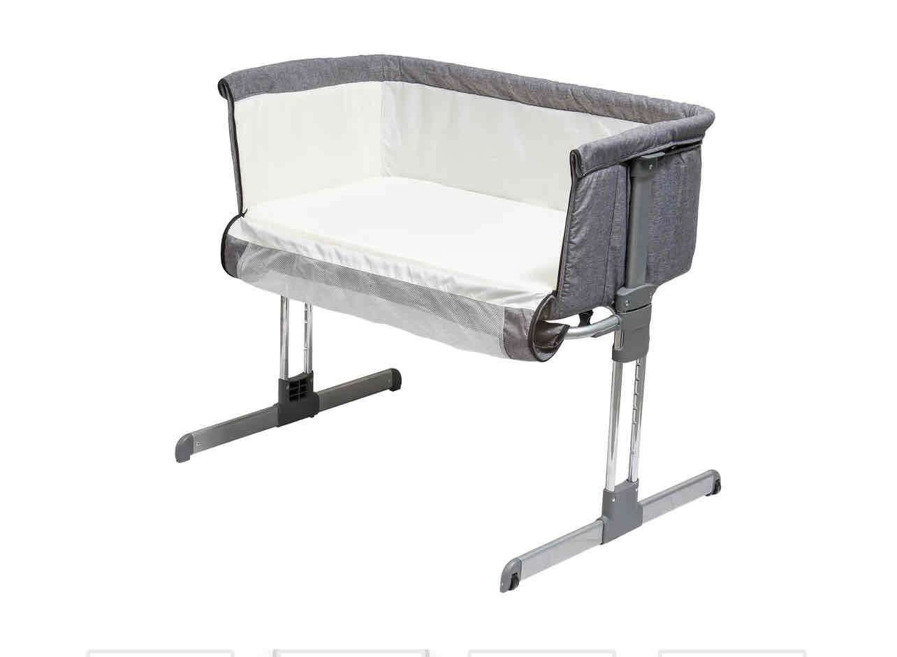 Cuna colecho gris antirreflujo - miniatura 2