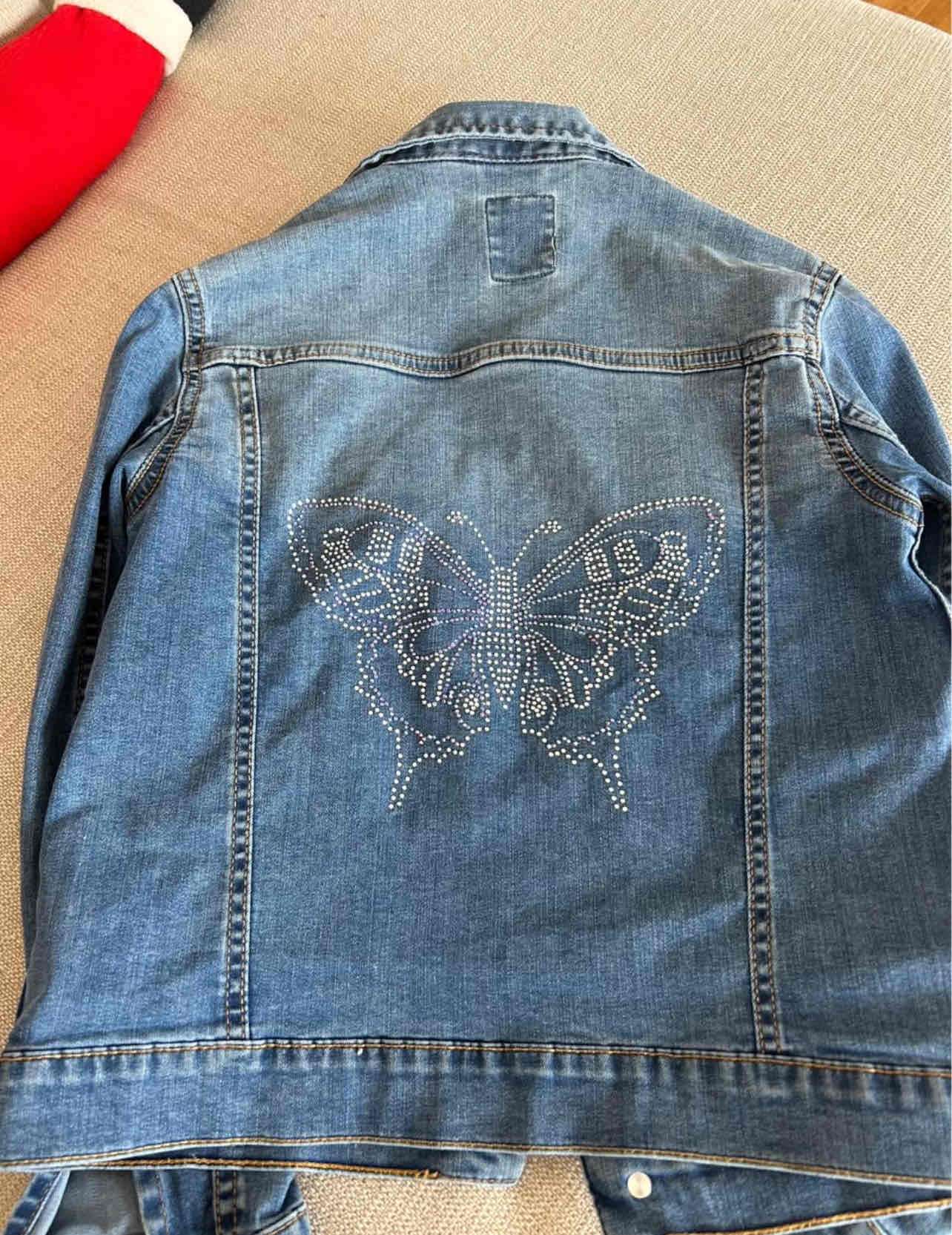 Chaqueta de mezclilla azul - miniatura 2