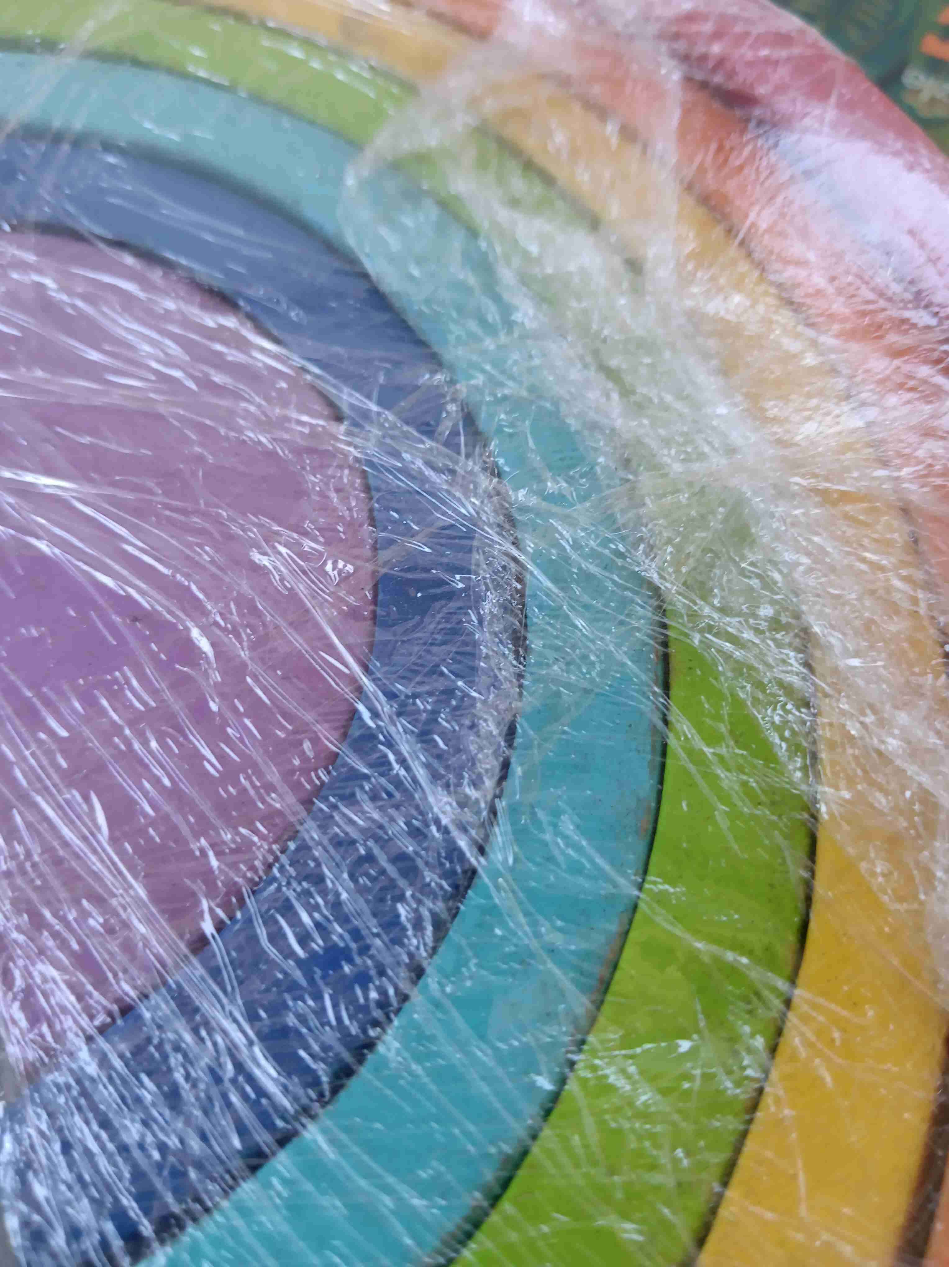 Puzzle arcoíris de madera - miniatura 2