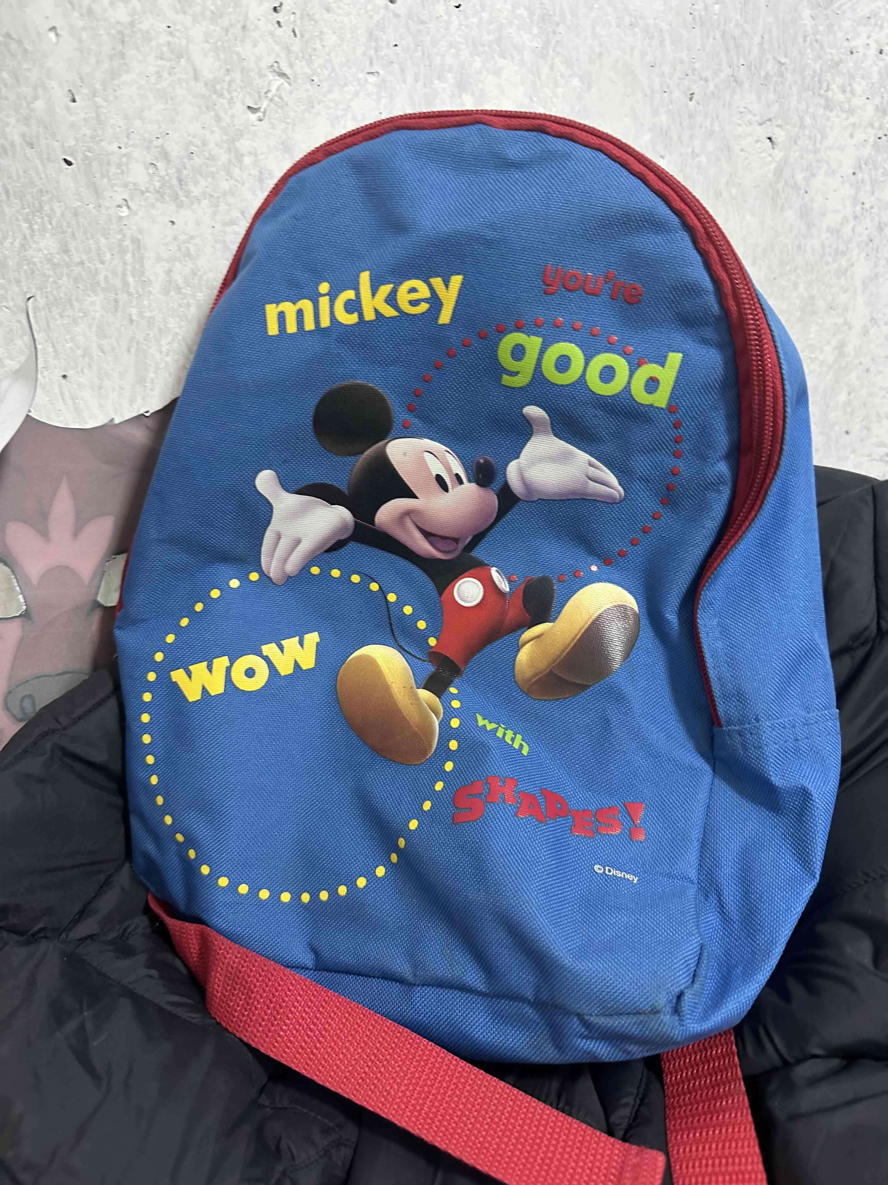 Mochila Mickey Mouse azul