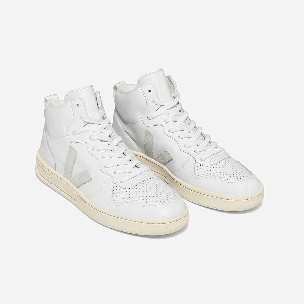 Zapatillas altas blancas Veja