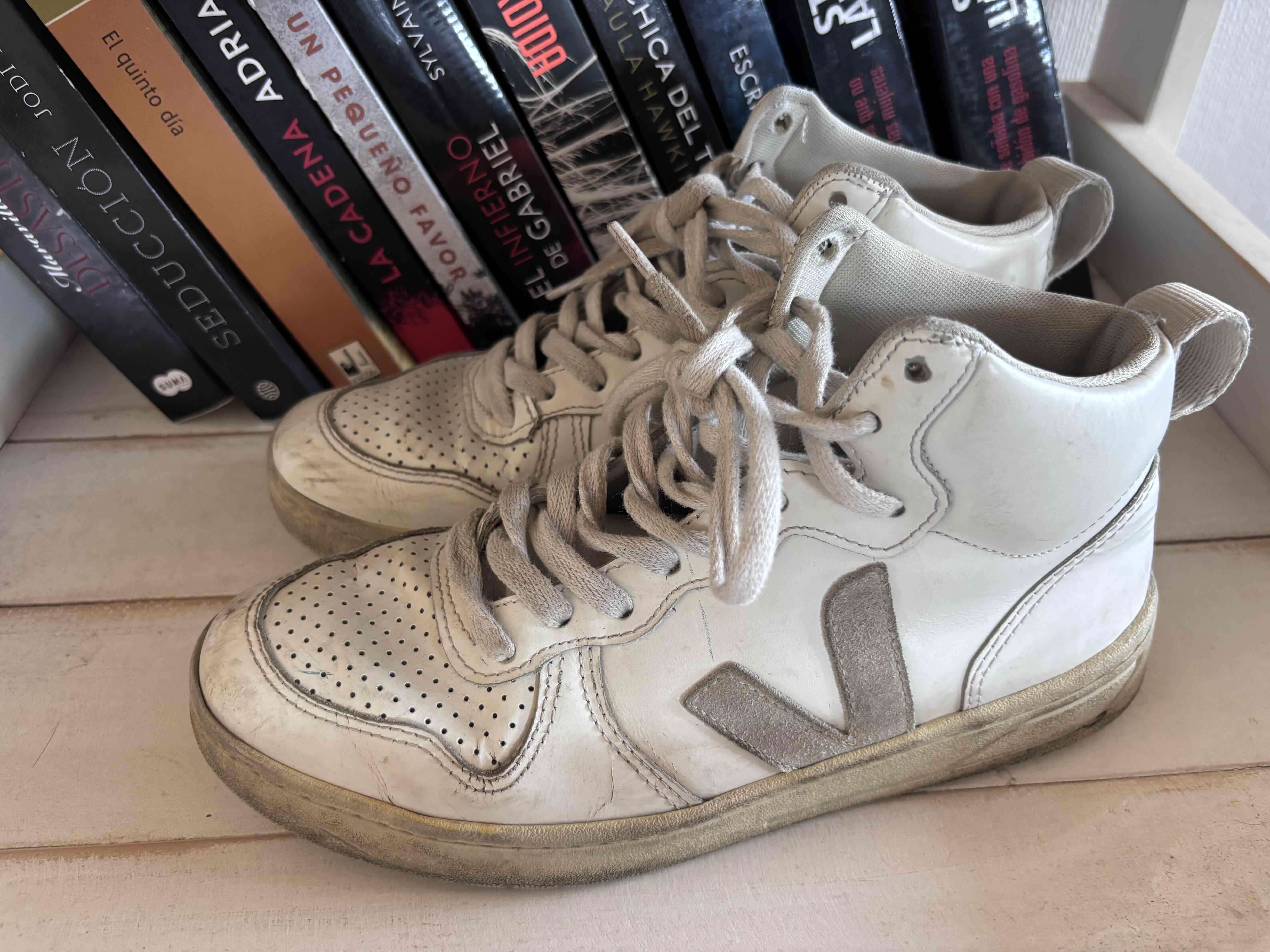 Zapatillas altas blancas Veja - miniatura 4