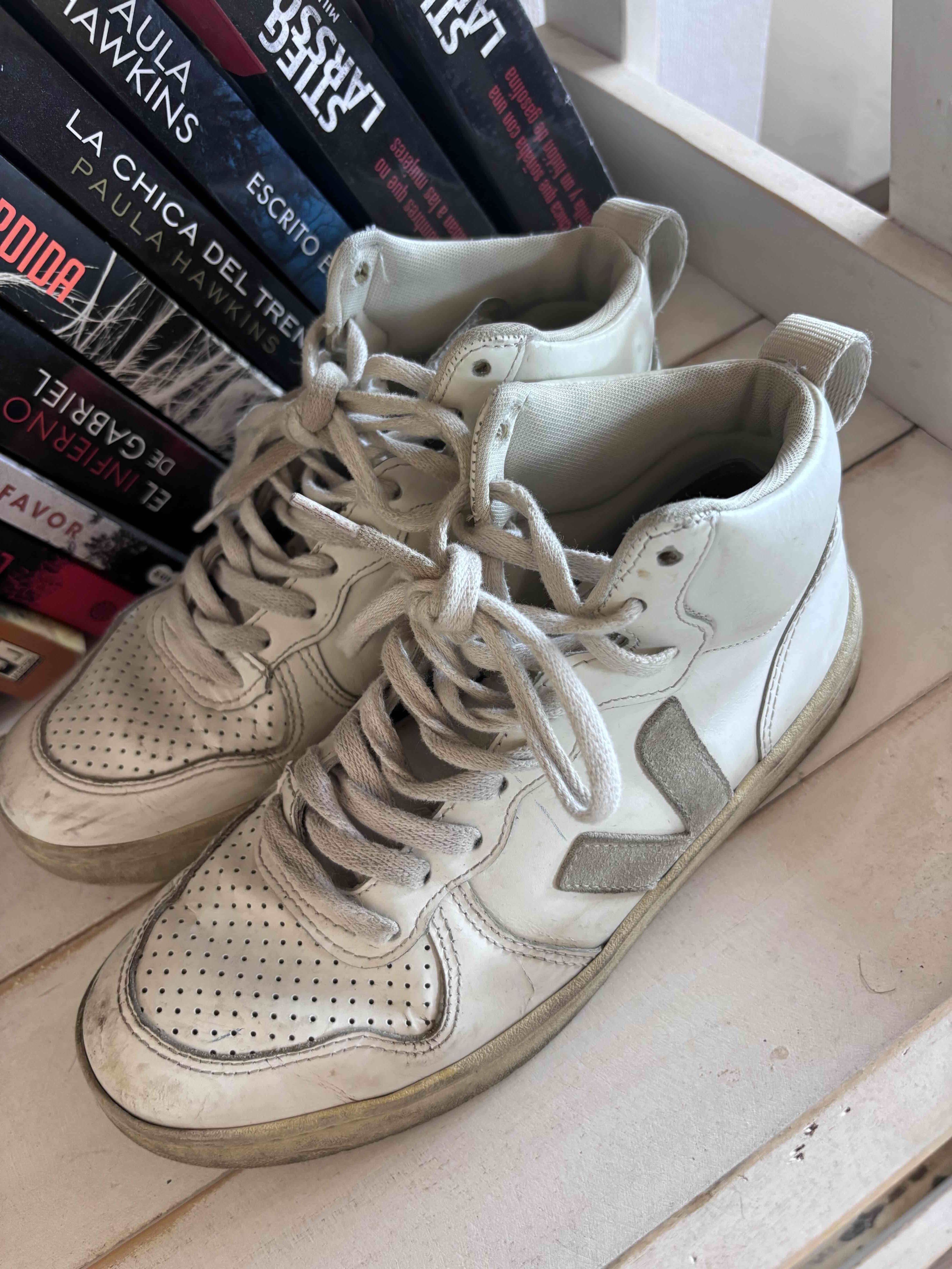 Zapatillas altas blancas Veja - miniatura 5