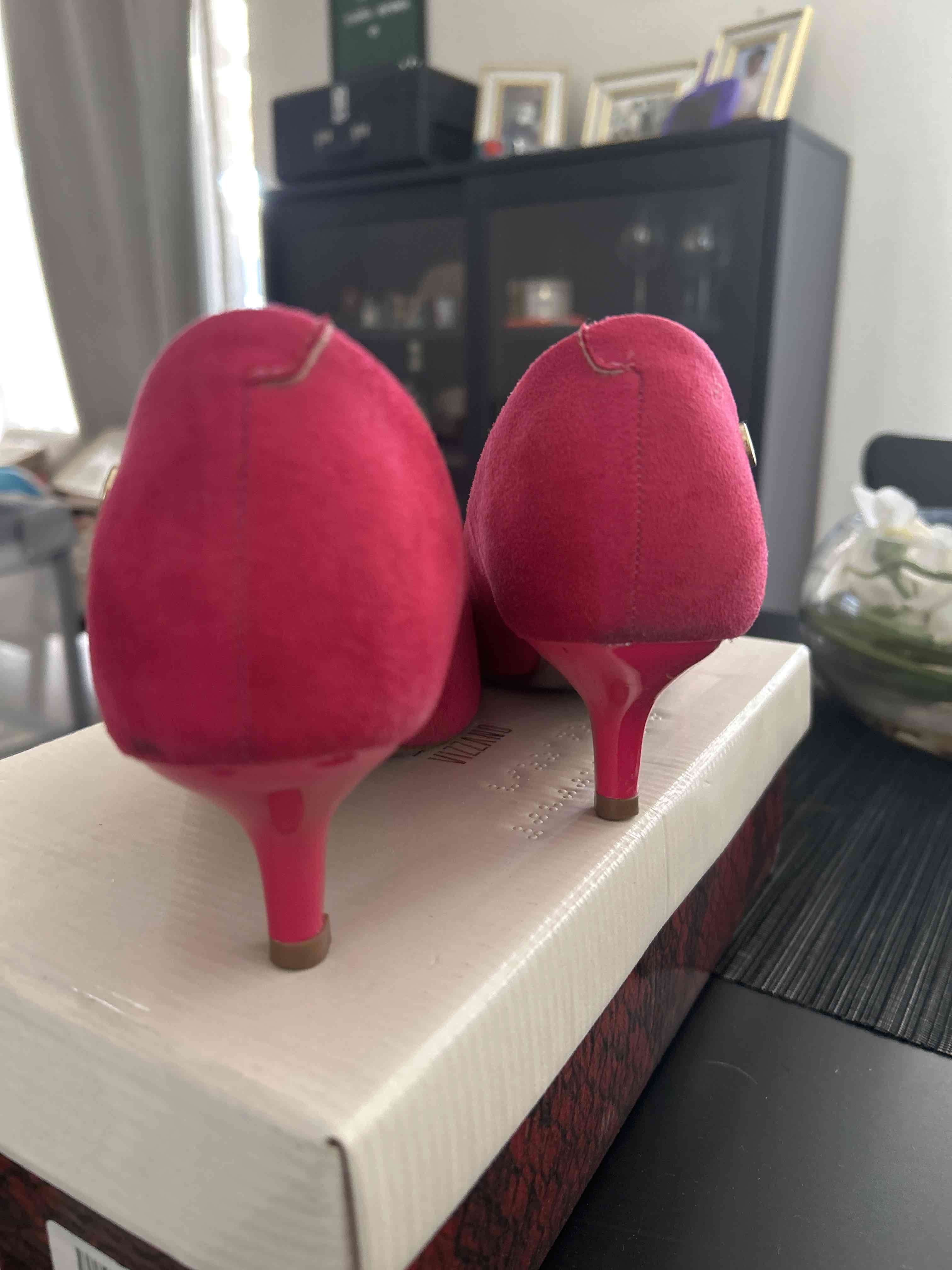 Zapatos de tacón fucsia Vizzano - miniatura 2