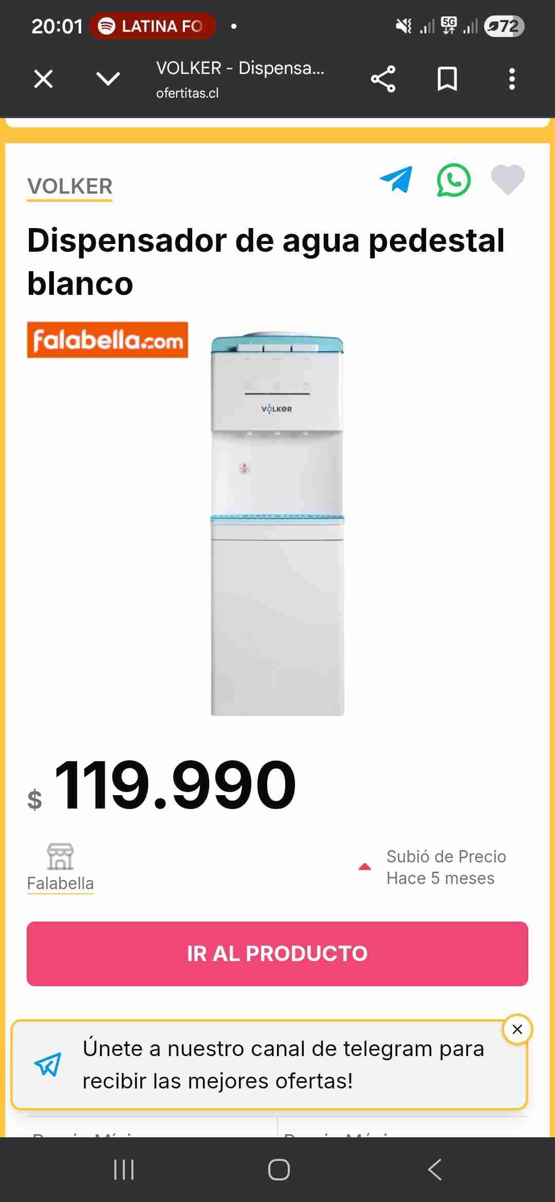 Dispenser de agua Völker - miniatura 2