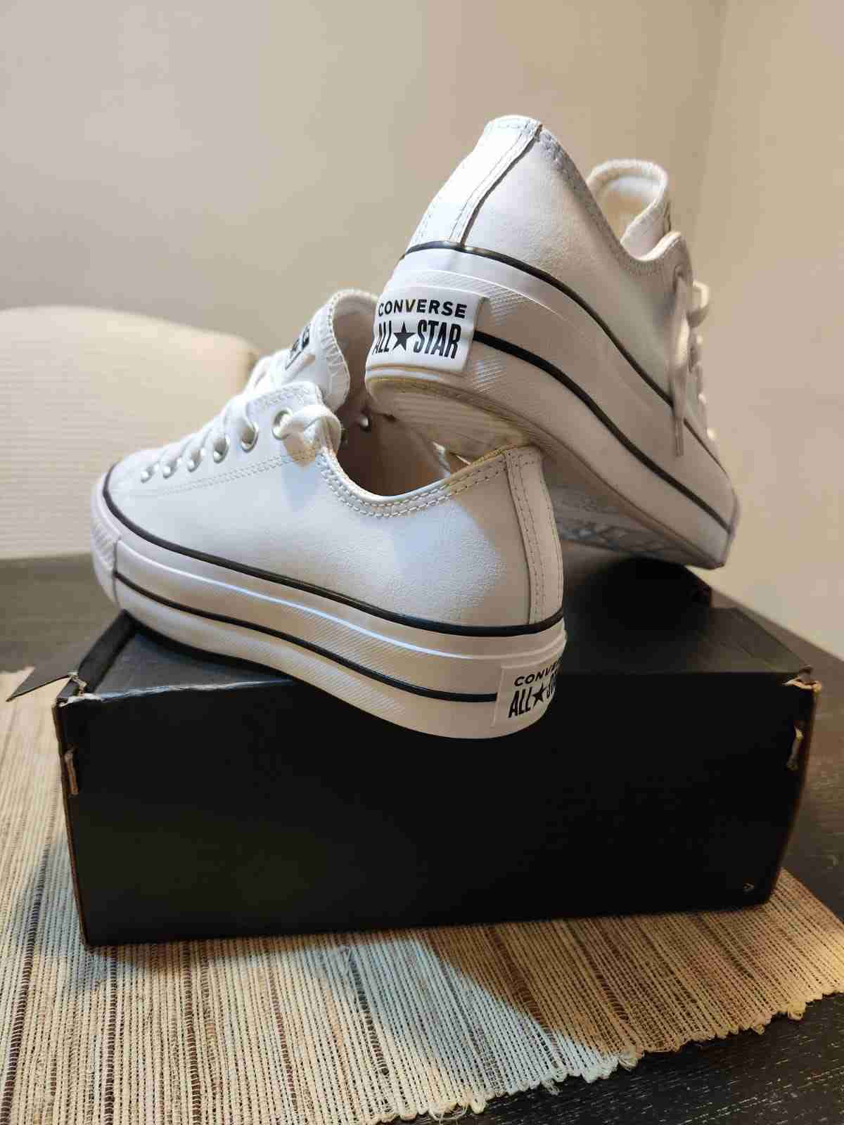 Zapatillas Converse blancas mujer - miniatura 3