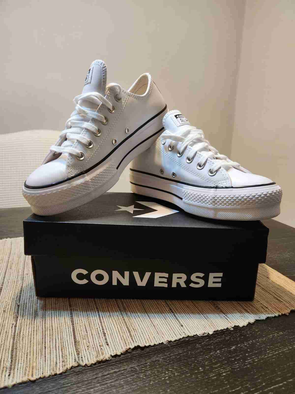 Zapatillas Converse blancas mujer - miniatura 5