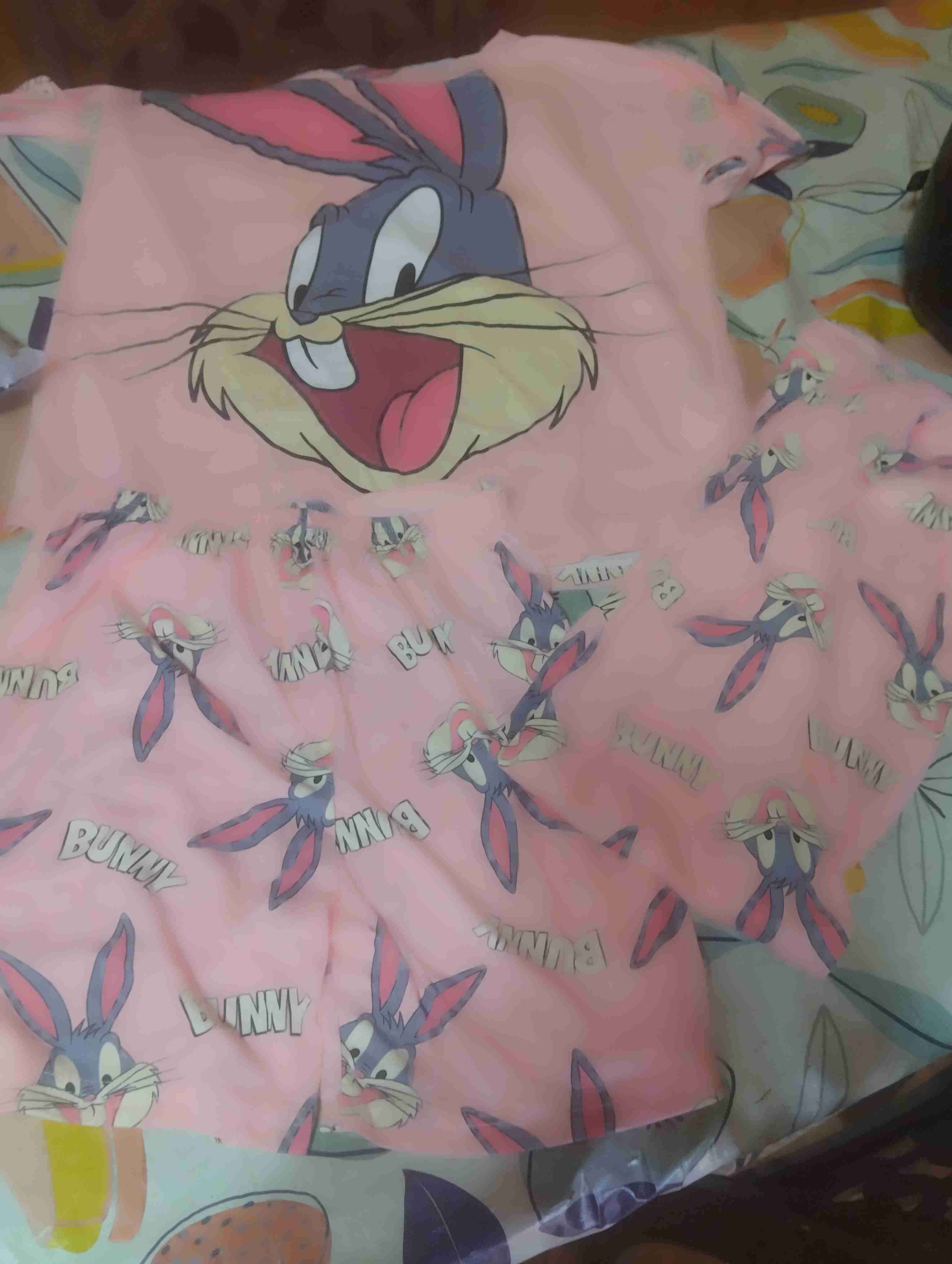 Pijama rosado con diseño infantil - miniatura 2
