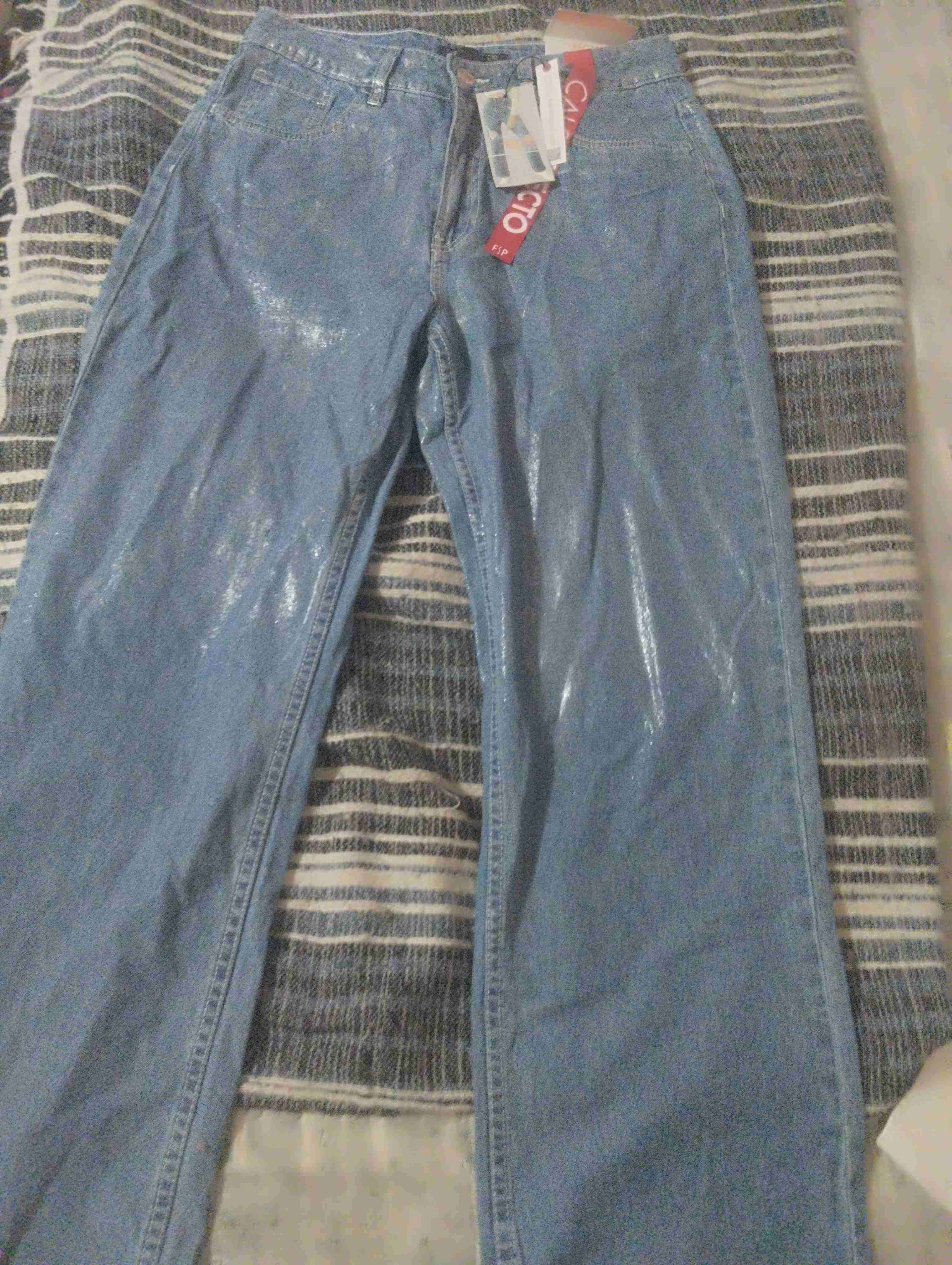 Jeans azul con brillo nuevos