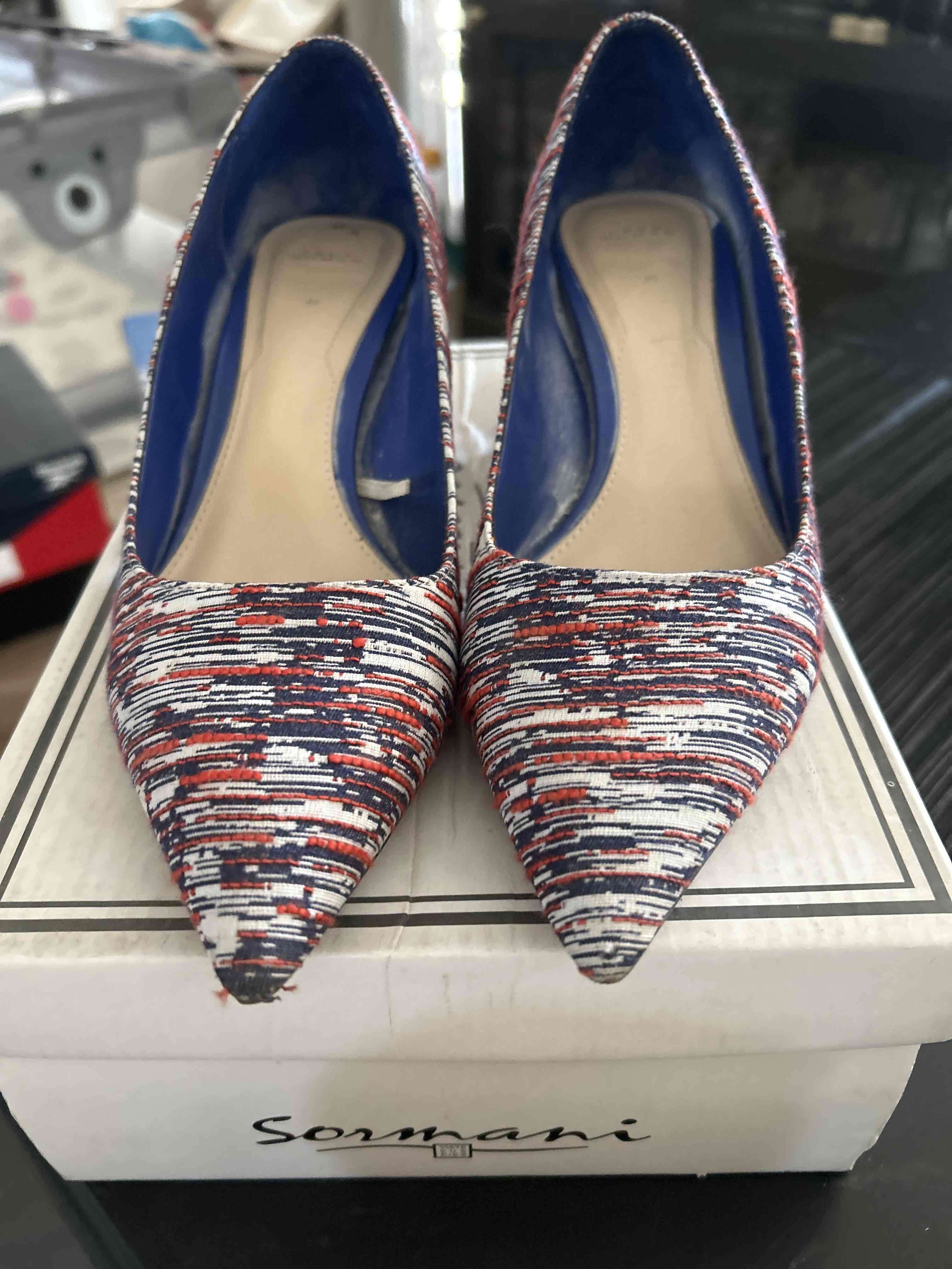 Zapatos de tacón estampados Zara