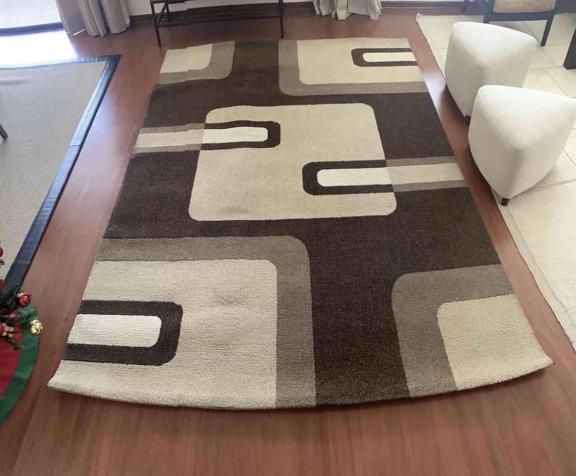 Alfombra moderna geométrica