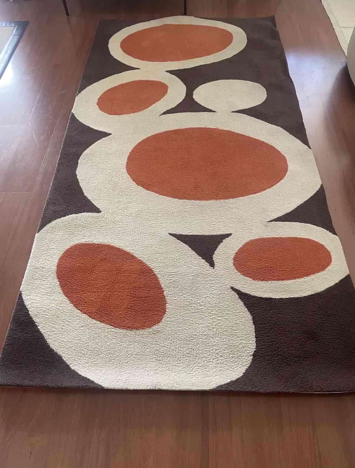 Alfombra moderna diseño geométrico