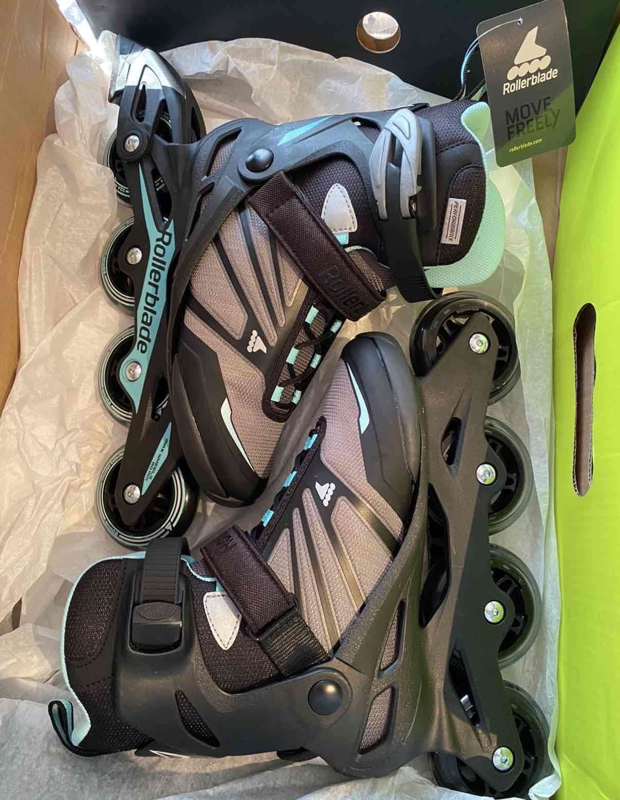 Patines Rollerblade negros nuevos - miniatura 2