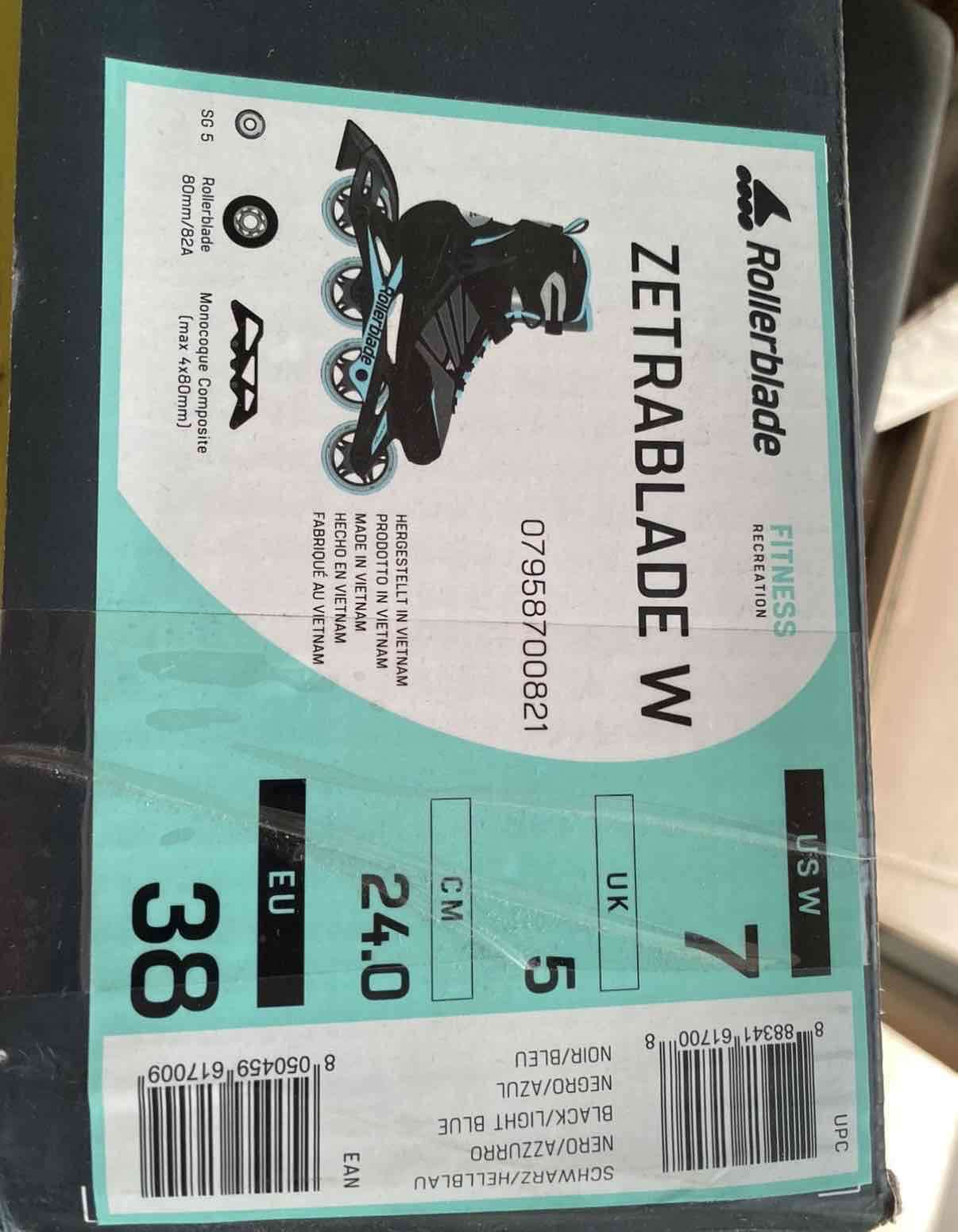 Patines Rollerblade negros nuevos - miniatura 3