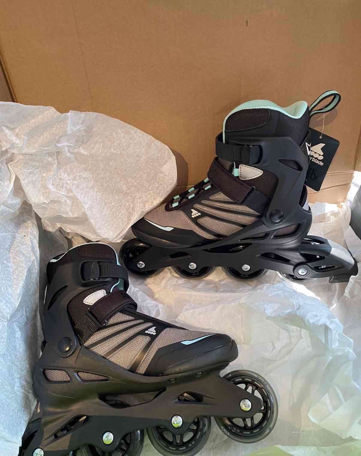 Patines Rollerblade negros nuevos - miniatura 5