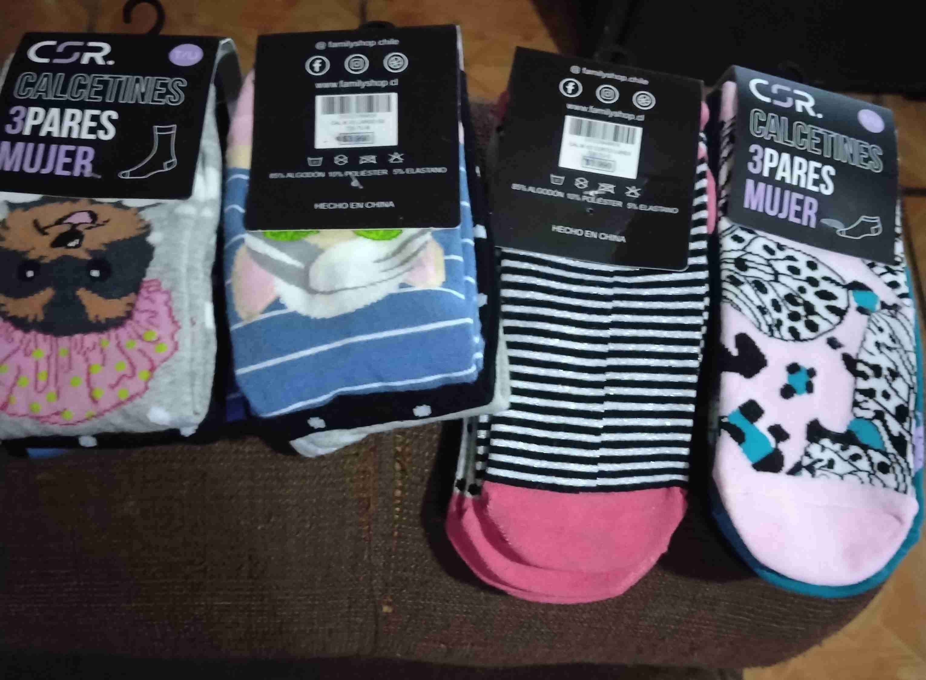 Calcetines mujer 3 pares