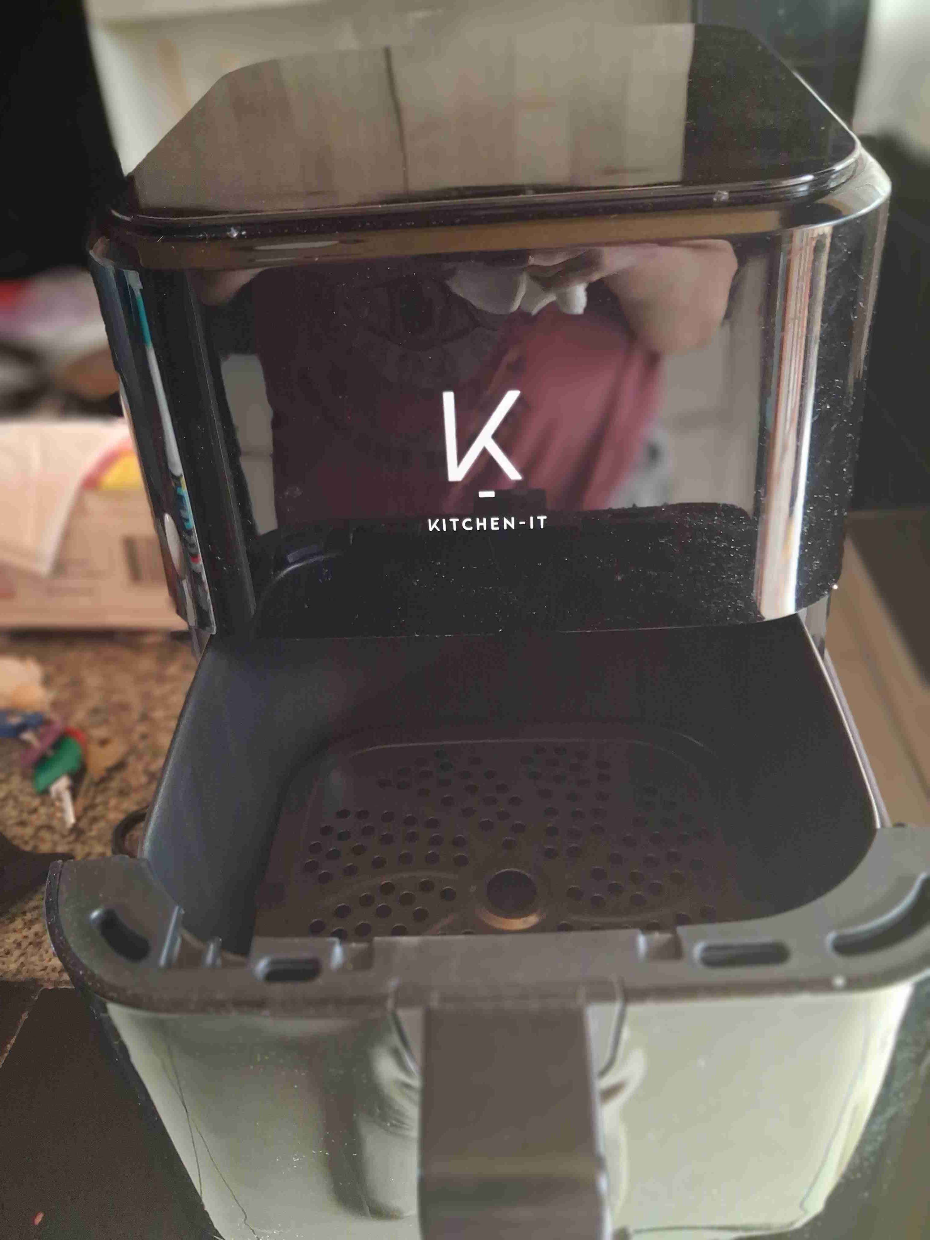 Freidora de aire negra - miniatura 2