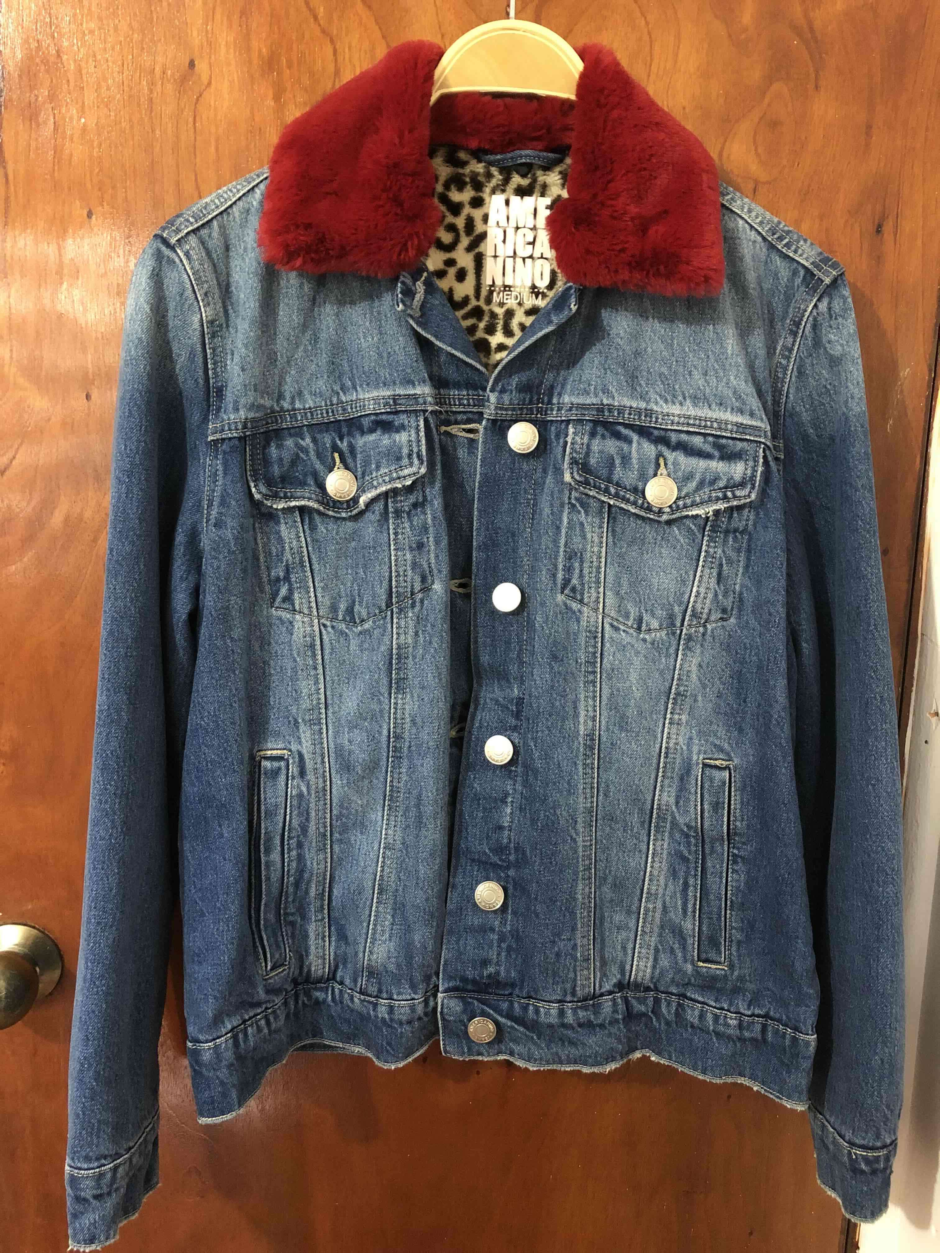 Chaqueta de mezclilla mujer