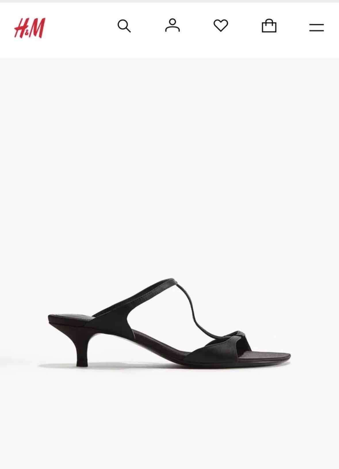 Sandalias negras H&M - miniatura 2