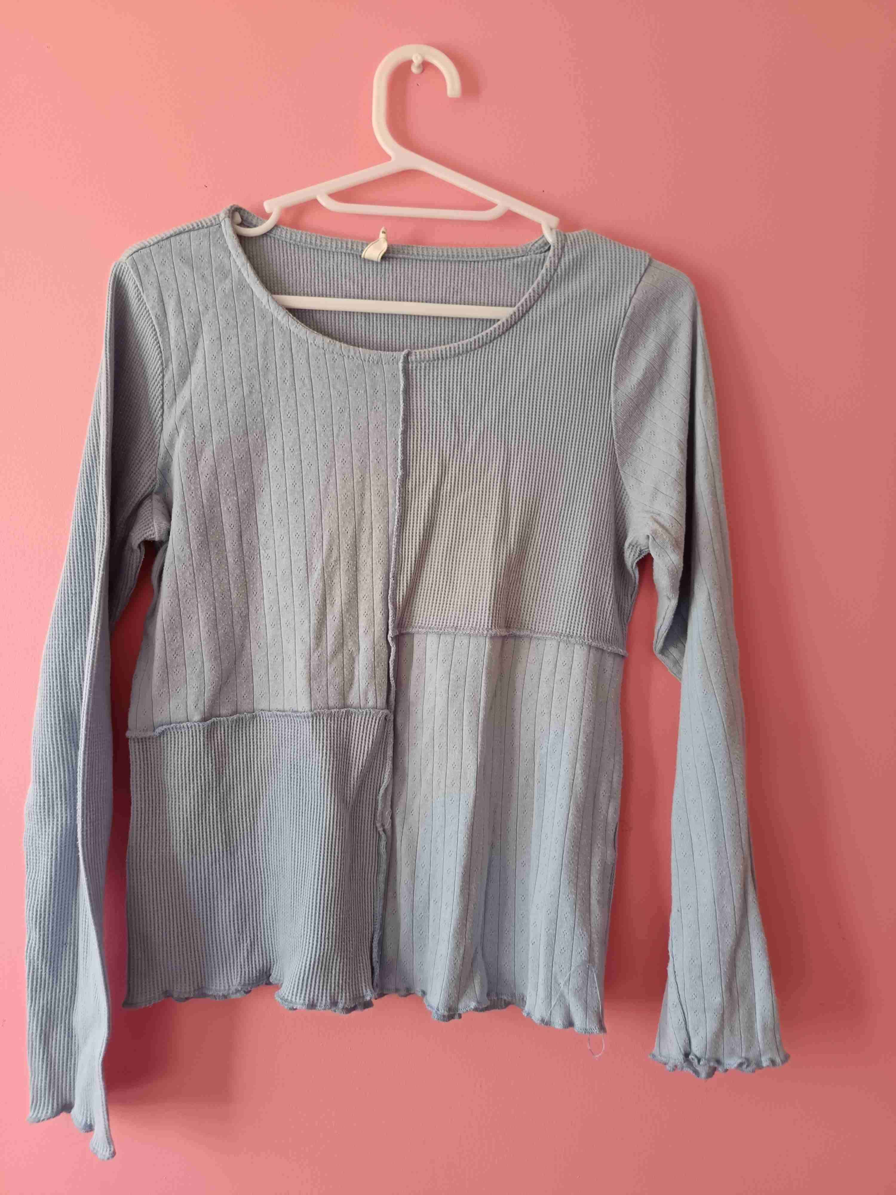 Sweater plomo acanalado - miniatura 2