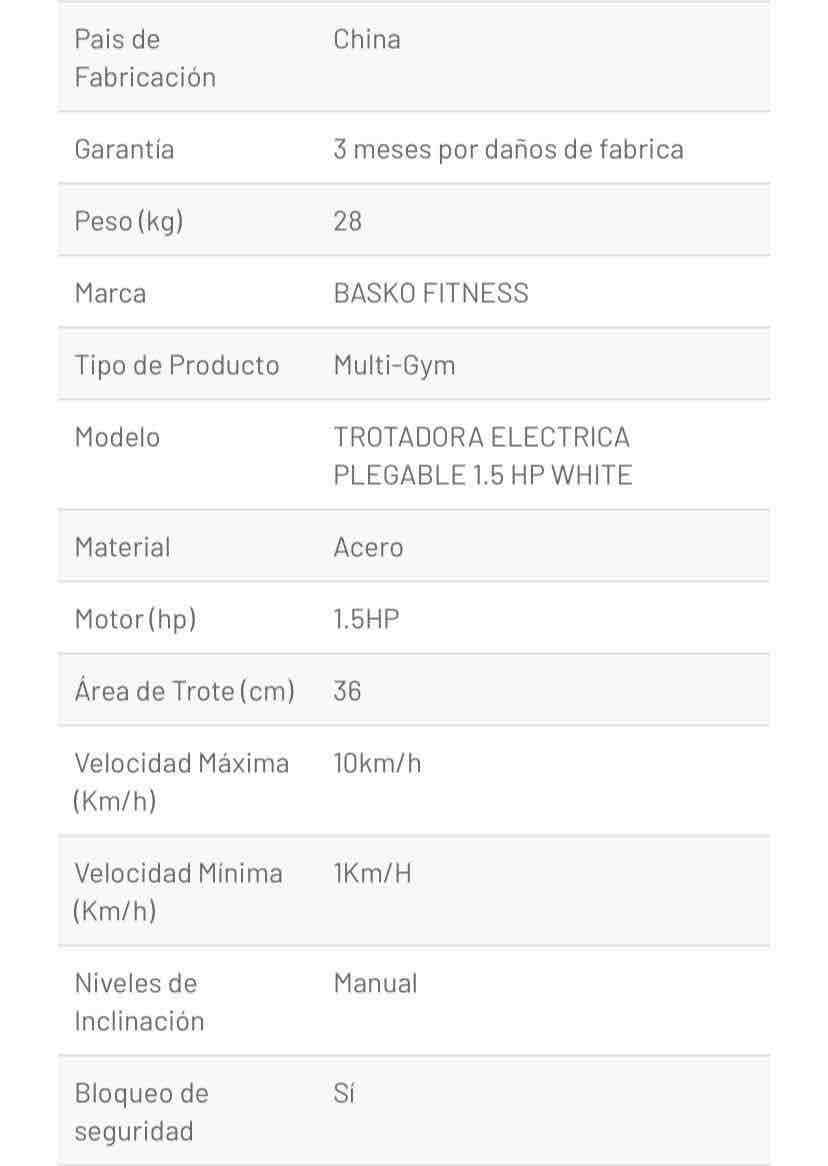 Caminadora eléctrica plegable - miniatura 3