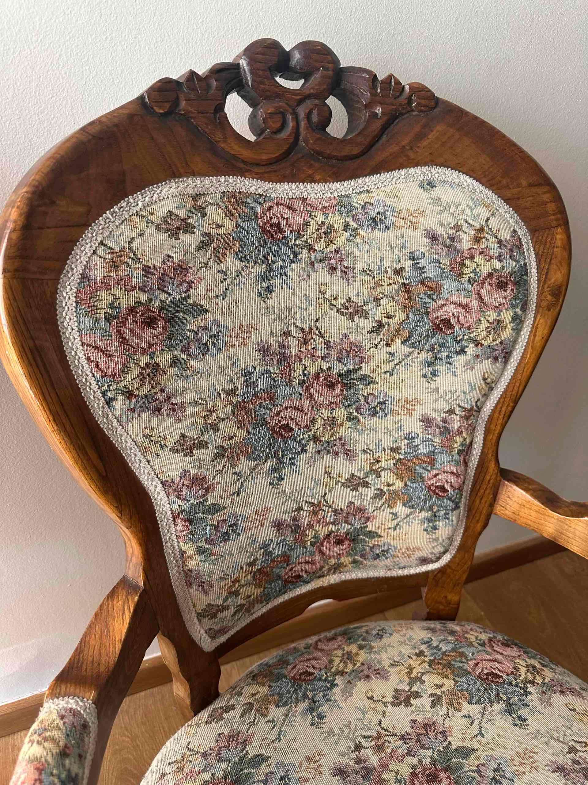 Par de sitiales antiguos - miniatura 3