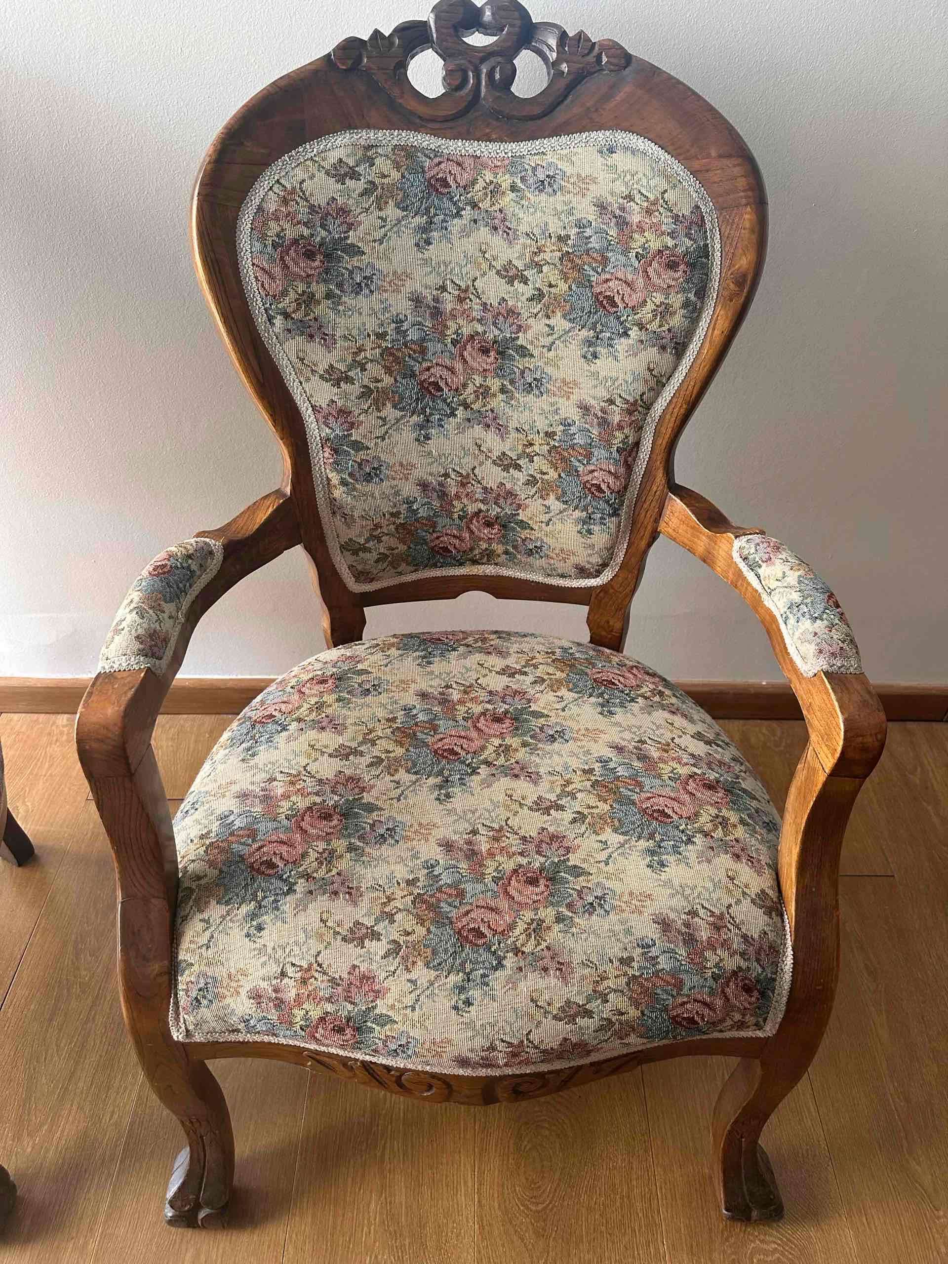 Par de sitiales antiguos - miniatura 5