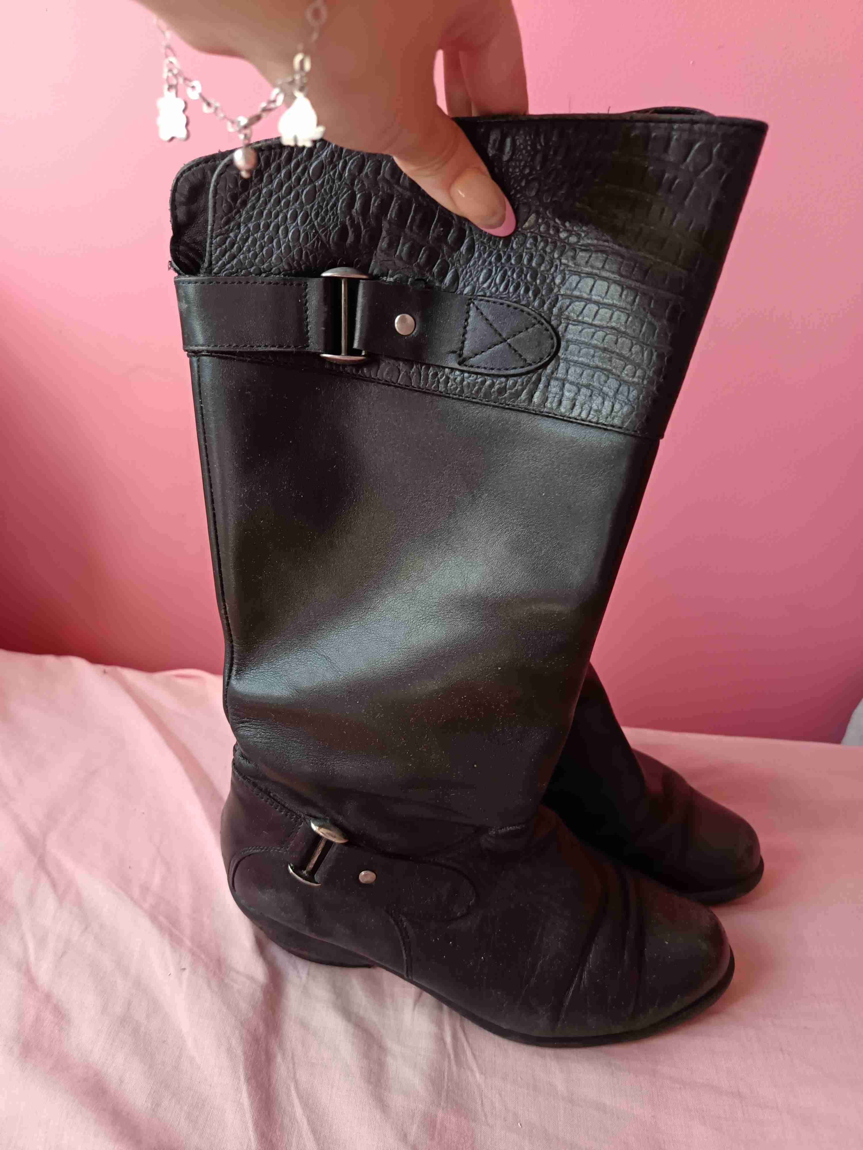 Botas largas negras - miniatura 2